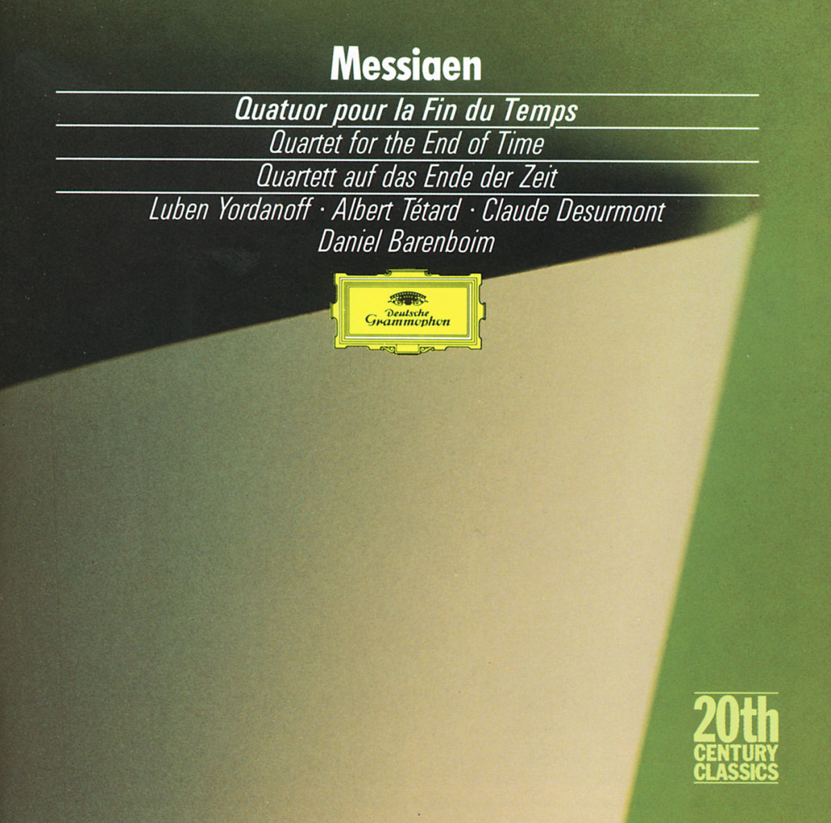 Album cover of Quatuor pour la fin du temps : Messiaen: Quatuor pour la fin du temps: 6. Danse de la fureur, pour les sept trompettes