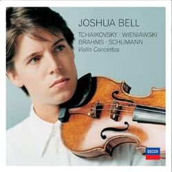 Cover of Tchaikovsky, Wieniawski, Brahms, Schumann Violin Concertos