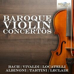 Cover of Baroque Violin Concertos