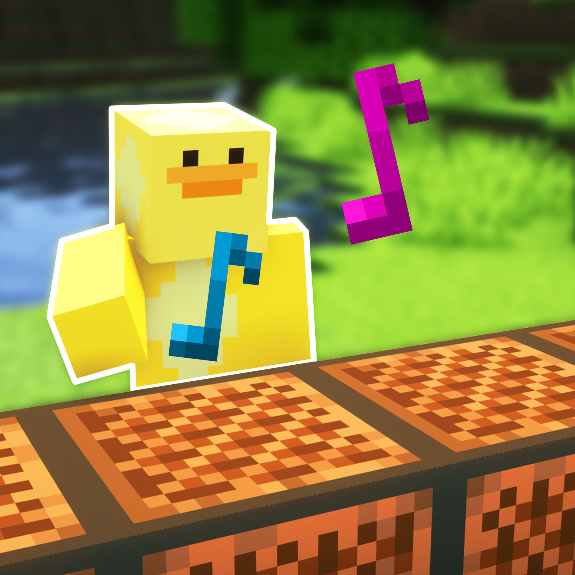 Album cover of Believer (Minecraft Sounds Parody)