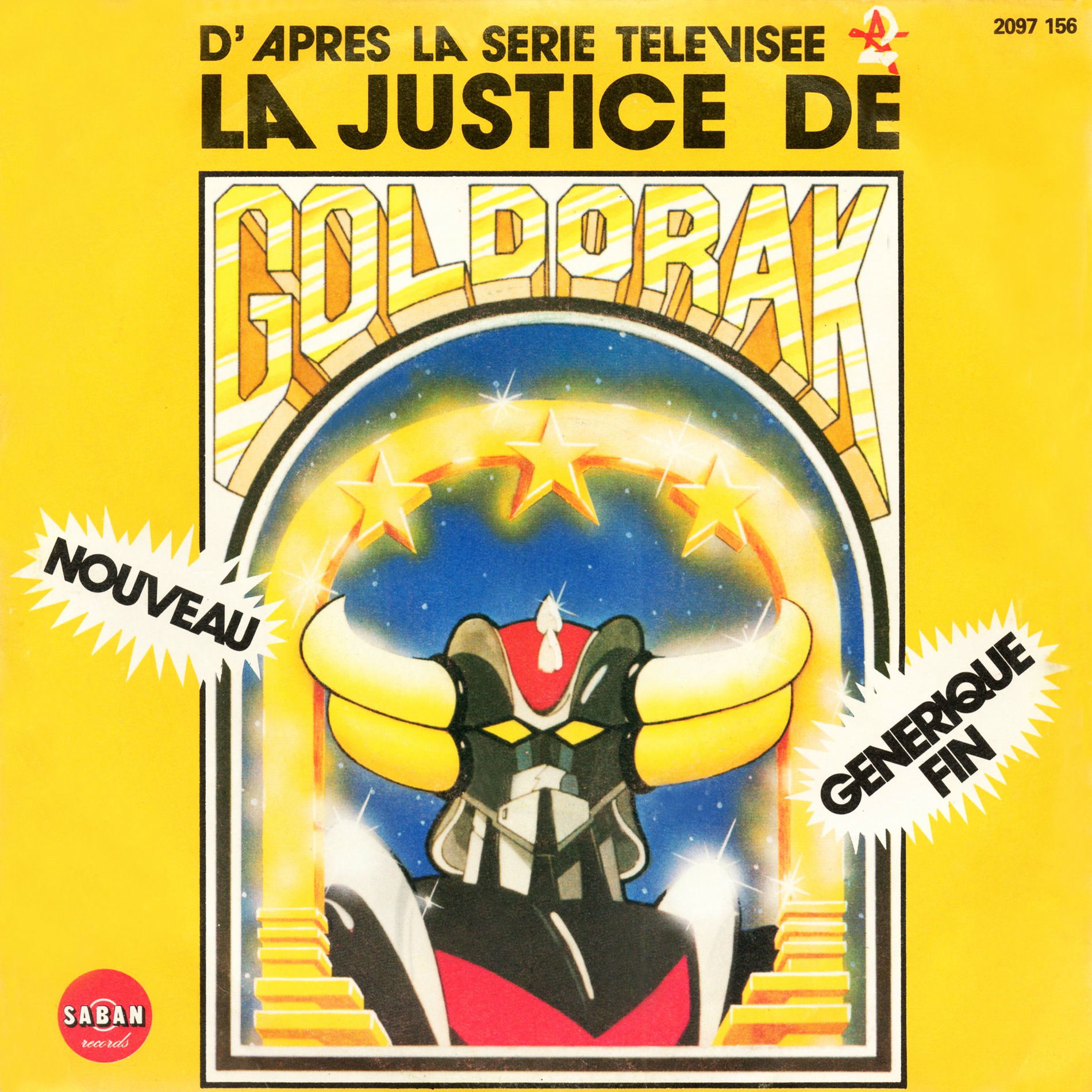 Album cover of La justice de Goldorak (Générique original de fin du dessin animé)