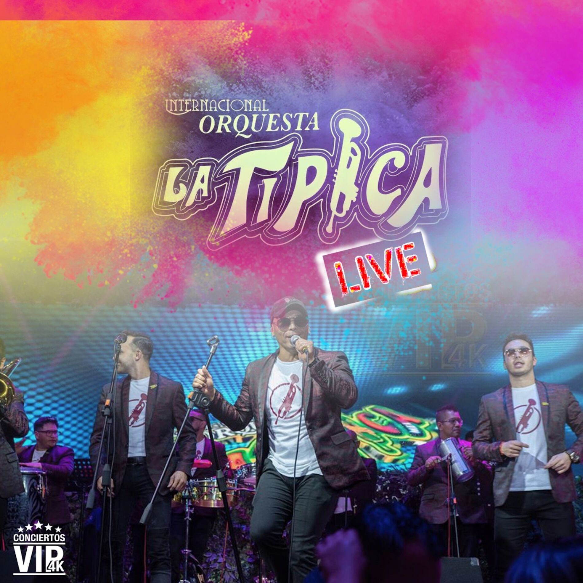 Album cover of Conciertos Vip 4K: Internacional Orquesta la Típica (Live)