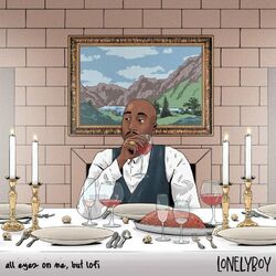 Cover of all eyez on me, but lofi