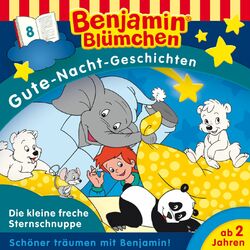 Cover of Gute Nacht Geschichten - Folge 8: Die kleine freche Sternschnuppe