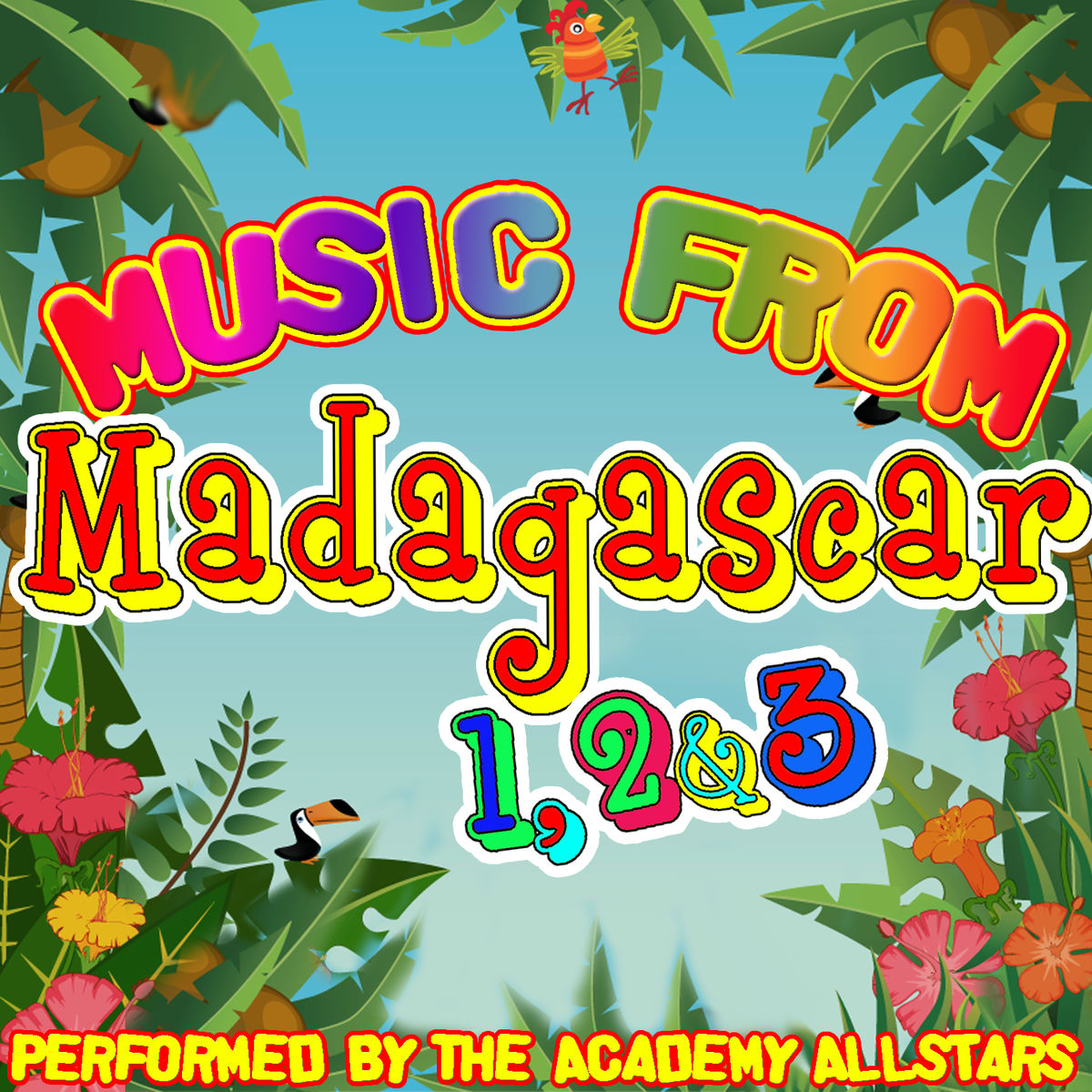 Album cover of Music from Madagascar 1, 2 & 3