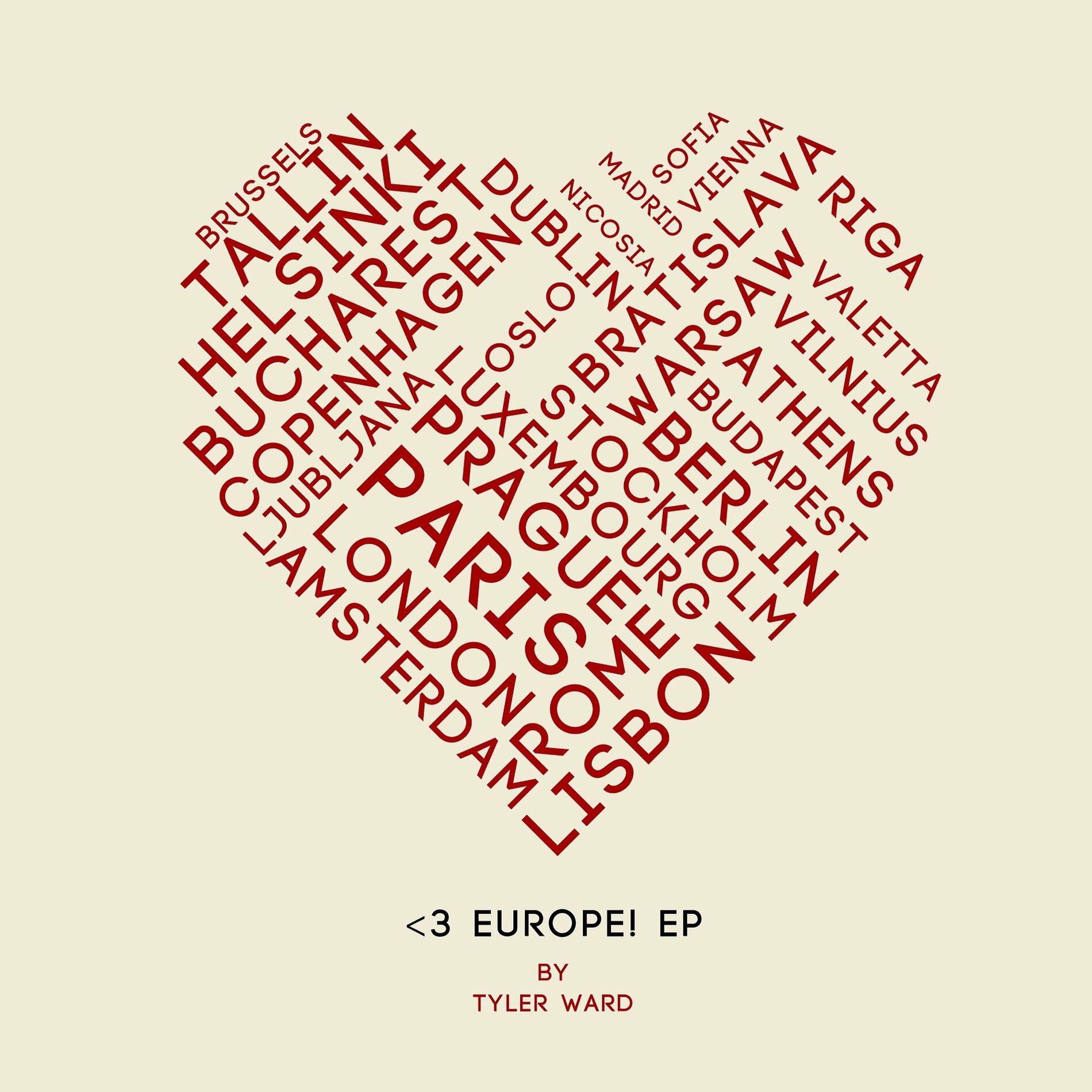 Album cover of <3 Europe! EP (tribute to Gotye, Lena Meyer-Landrut & Loreen)