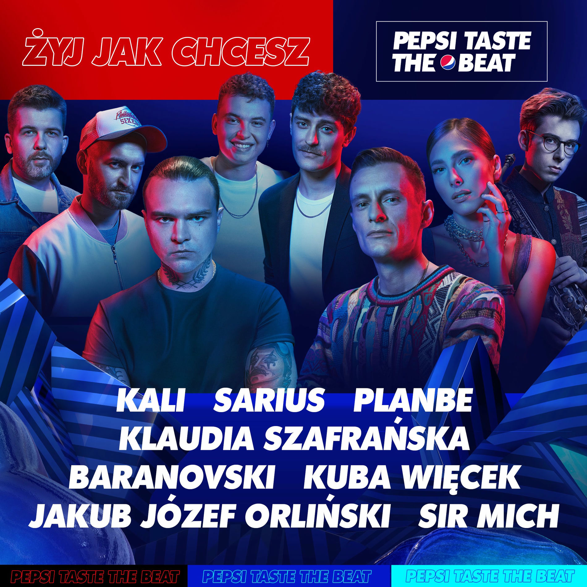 Album cover of Żyj jak chcesz (Pepsi Taste The Beat)
