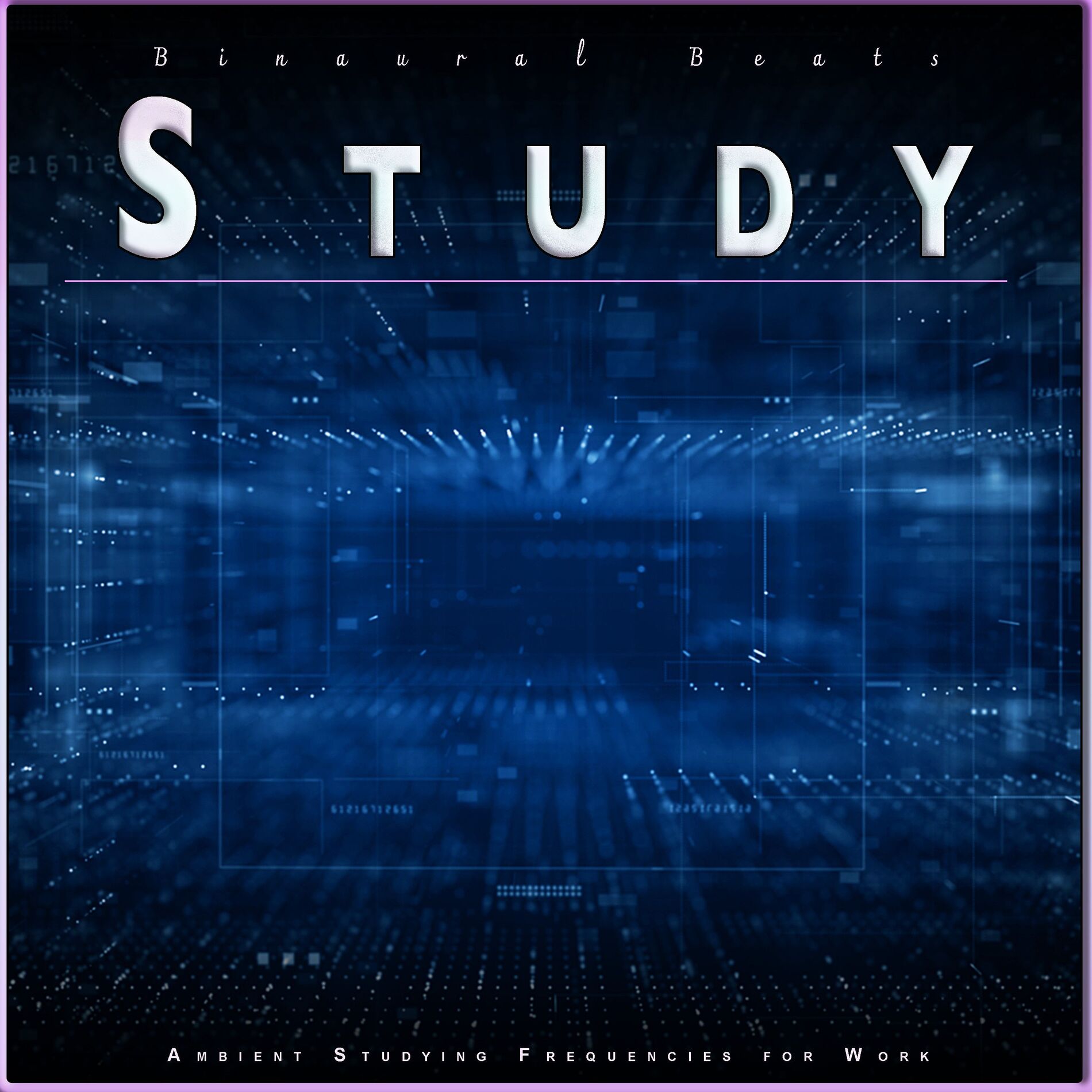 Album cover of Binaural Beats Study: Ambient Studying Frequencies for Work