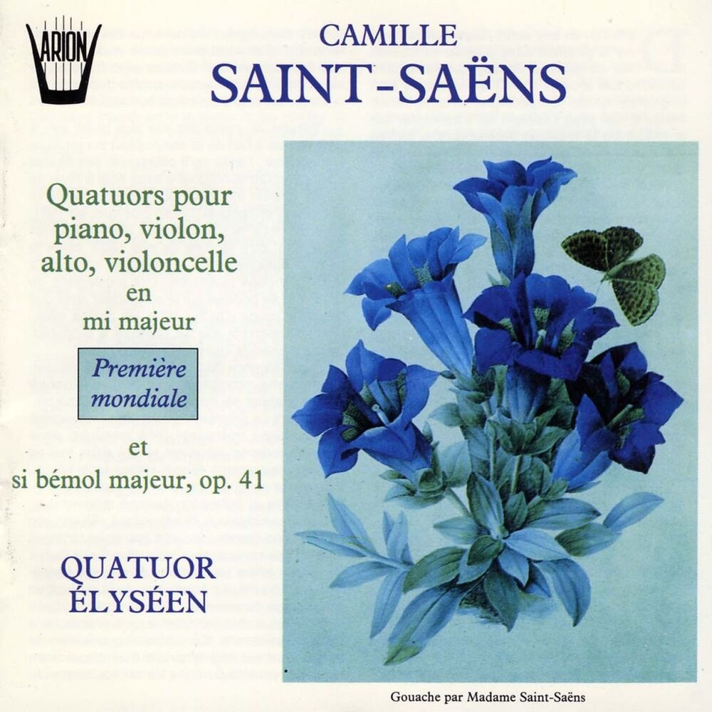 Picture of Saint-Saëns : Quatuors pour piano, violon, alto, violoncelle, Op. 41
