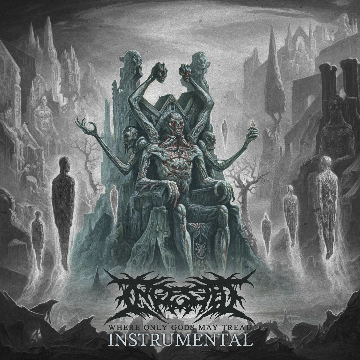 Album cover of Where Only Gods May Tread (Instrumental)