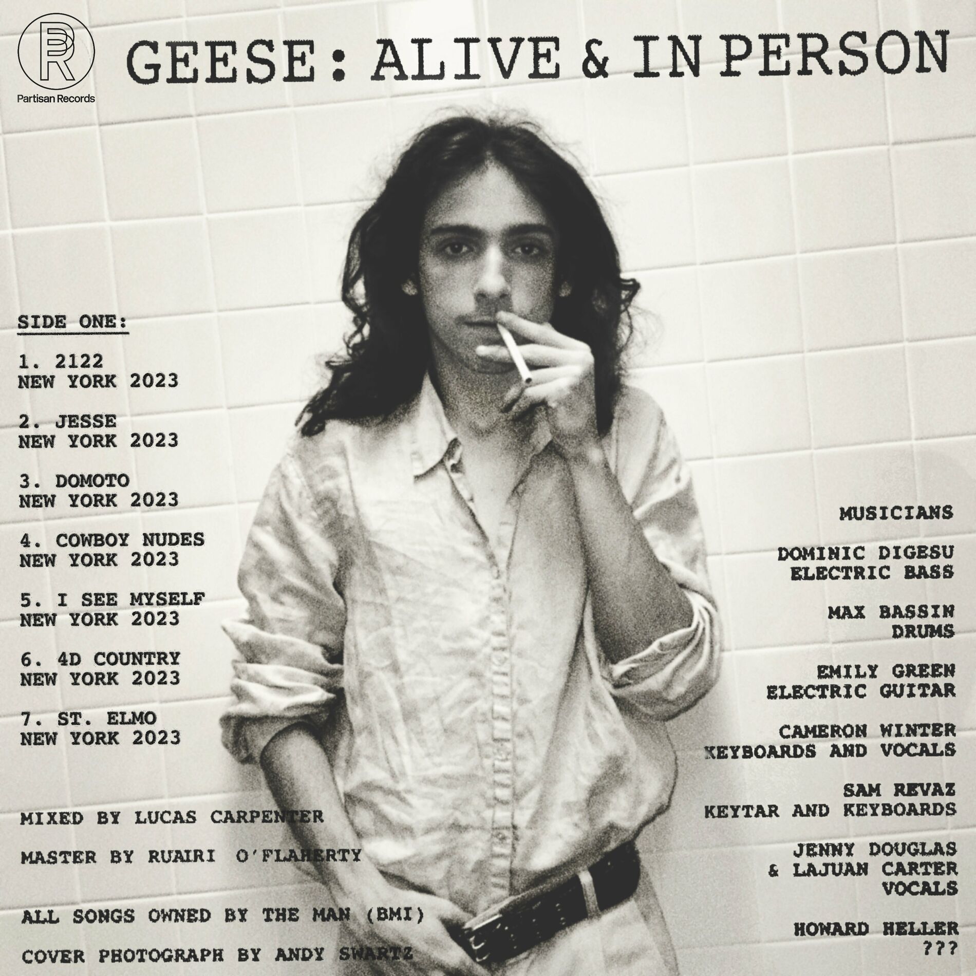 Album cover of Alive & In Person