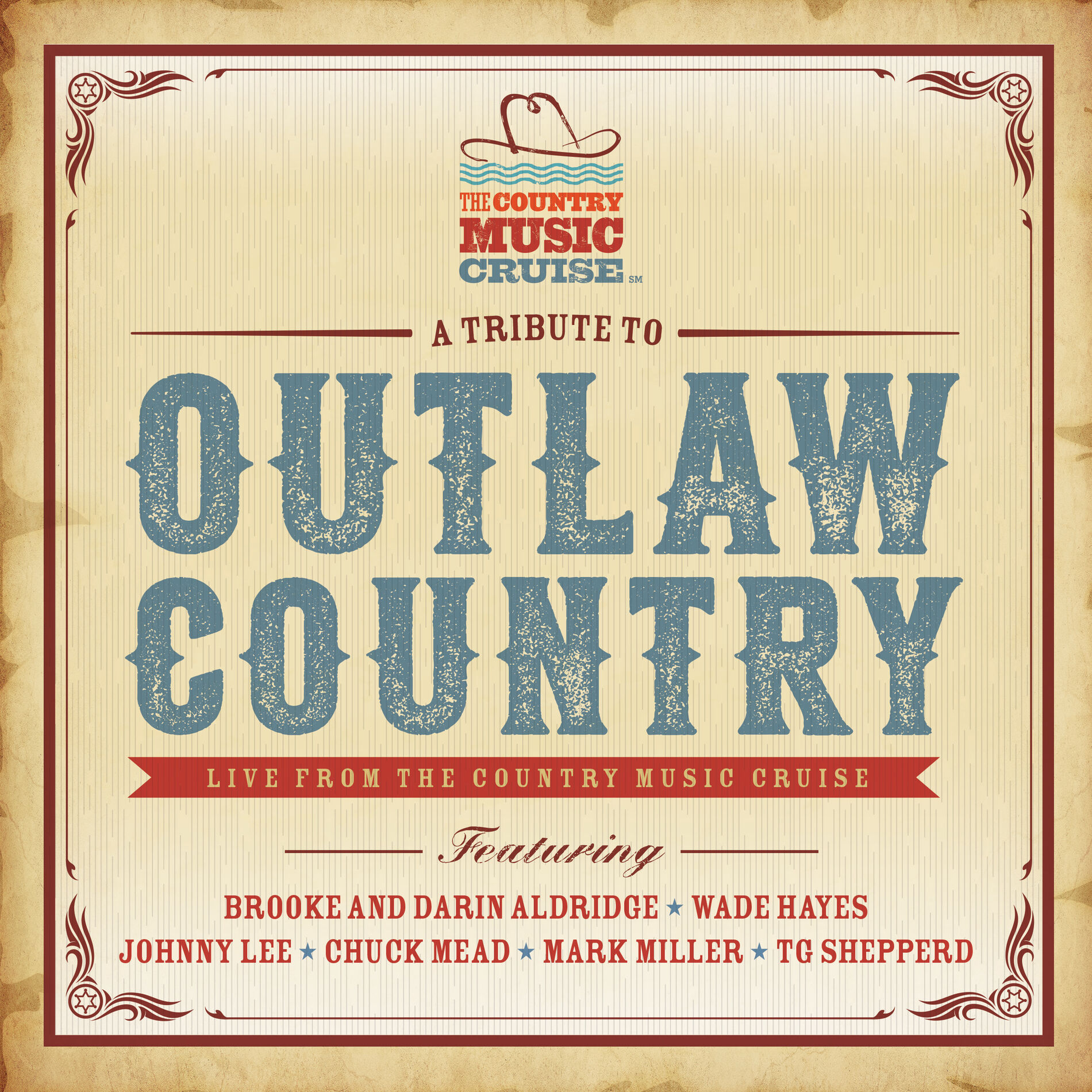 Album cover of Tribute to Outlaw Country (Live from the Country Music Cruise)