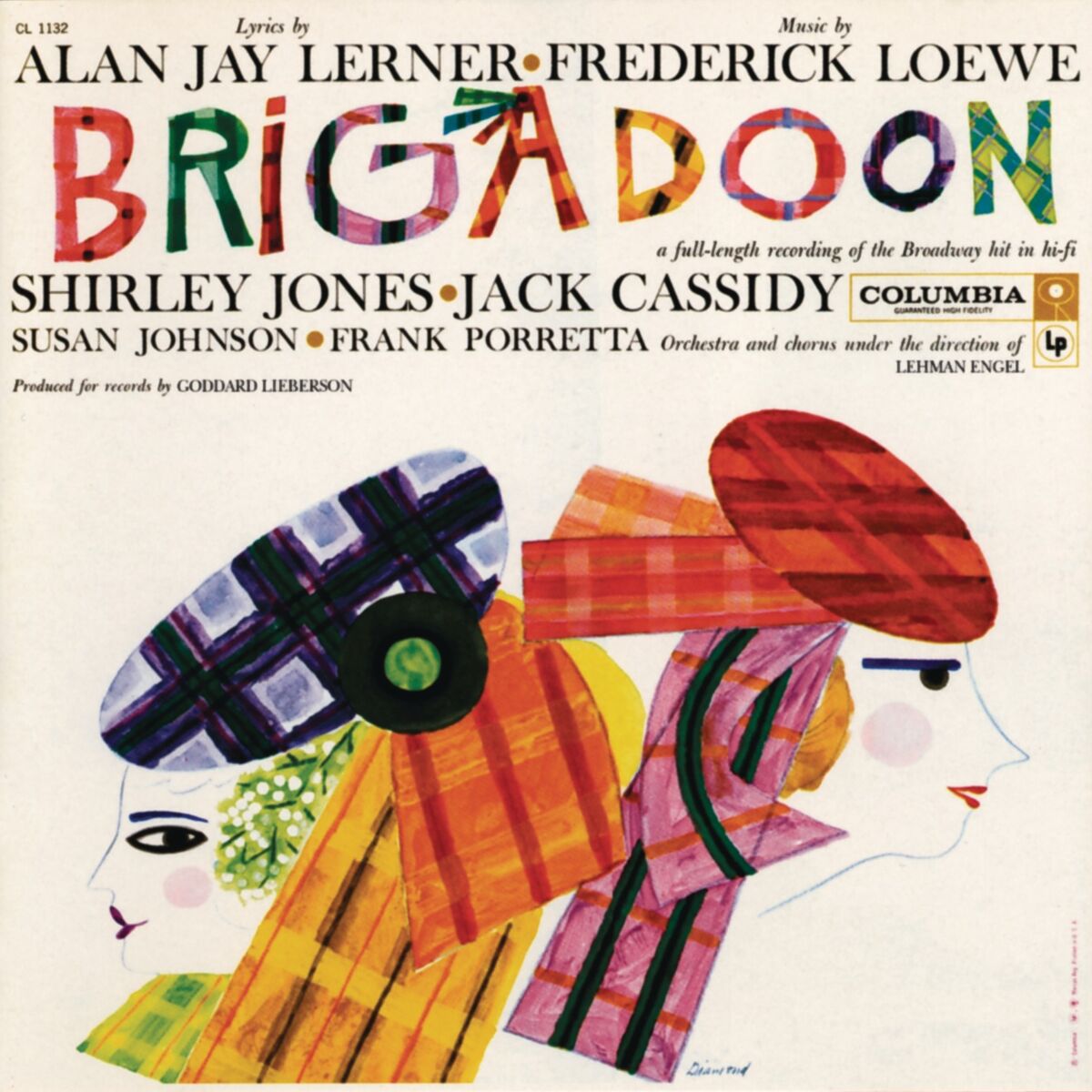 Album cover of Brigadoon (Studio Cast Recording (1957))