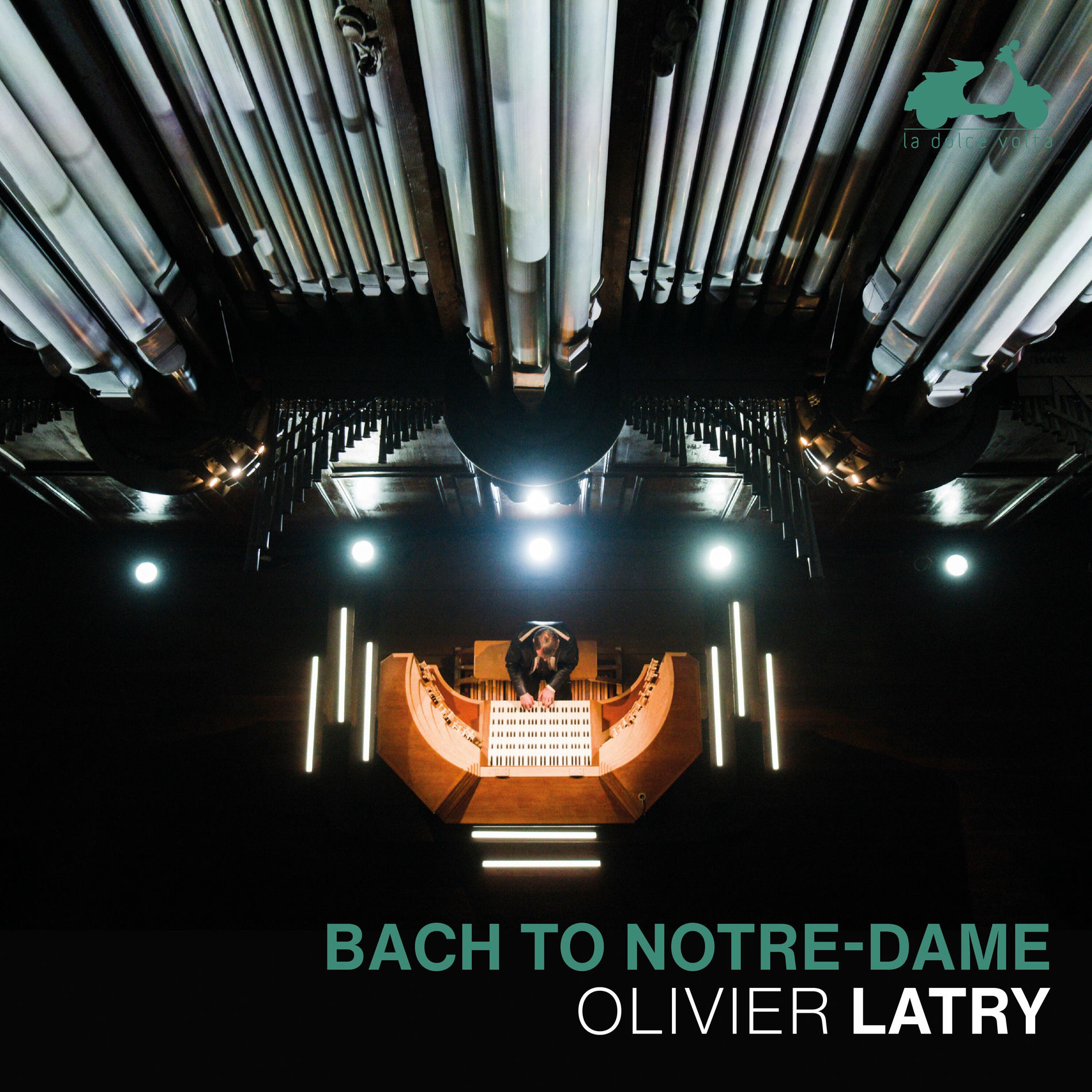 Album cover of Bach to Notre-Dame