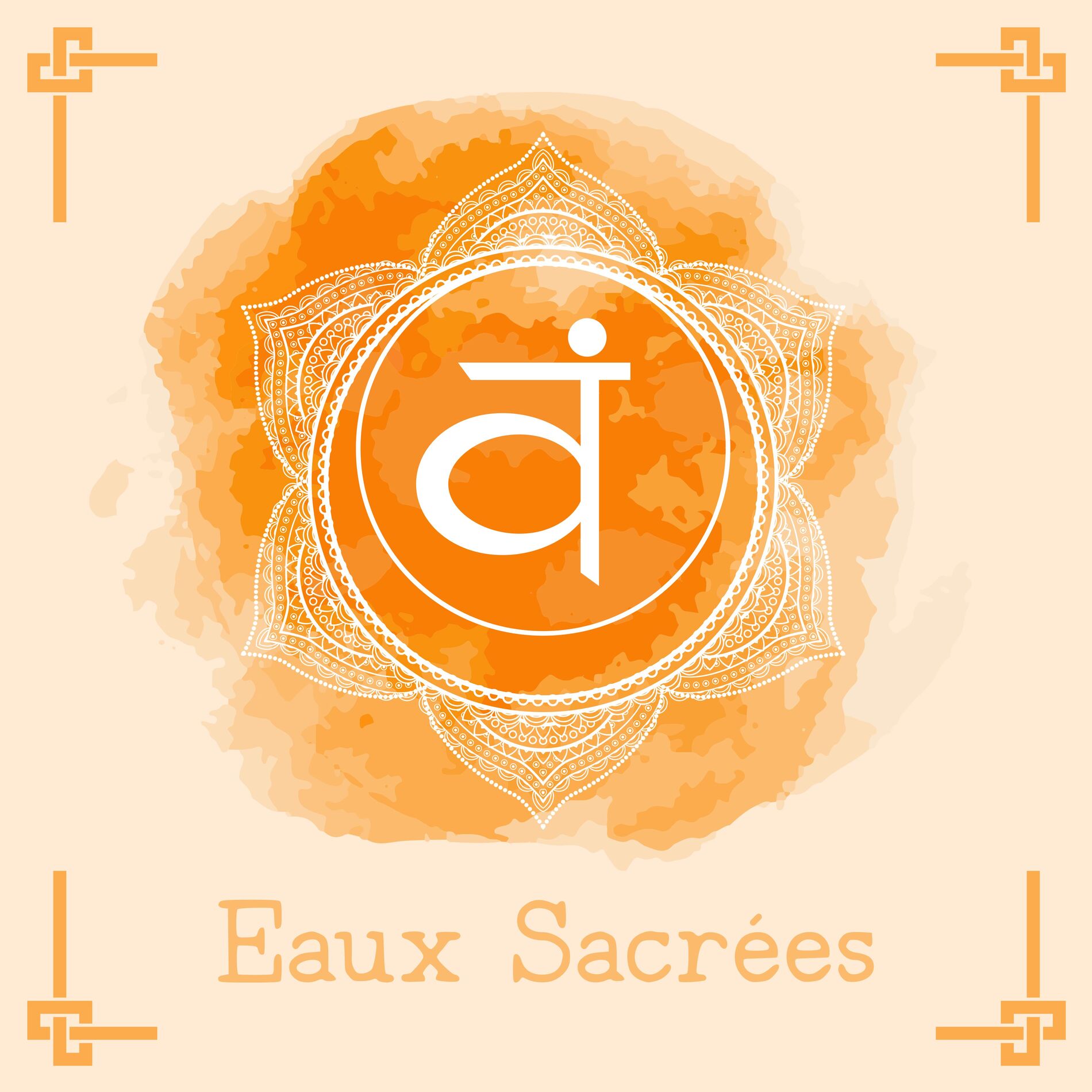 Album cover of Eaux Sacrées: Méditation Spirituelle pour Purification d'Aura et l'Ouverture du Chakra Sacré