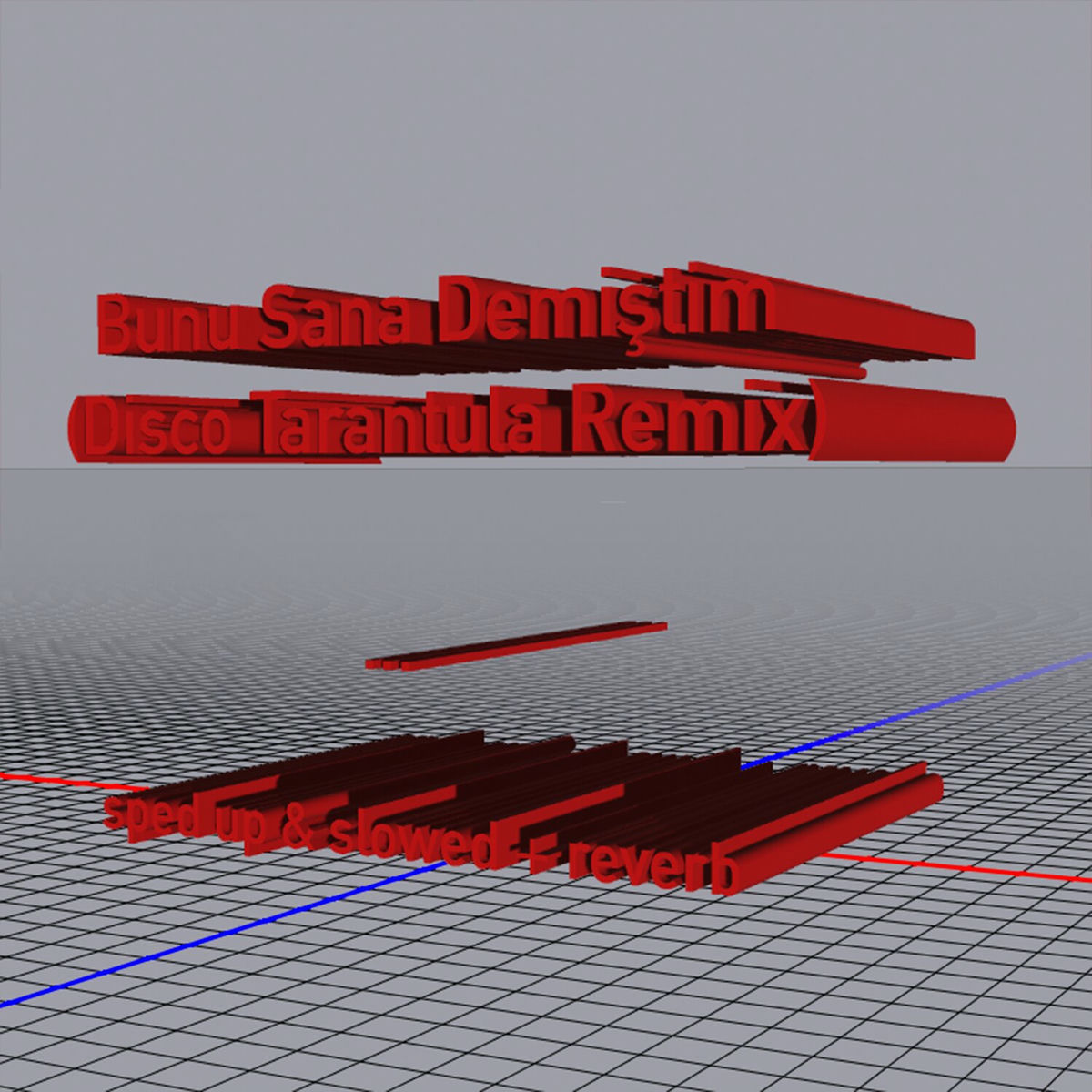 Album cover of Bunu Sana Demiştim (Disco Tarantula Remix) - sped up & slowed + reverb