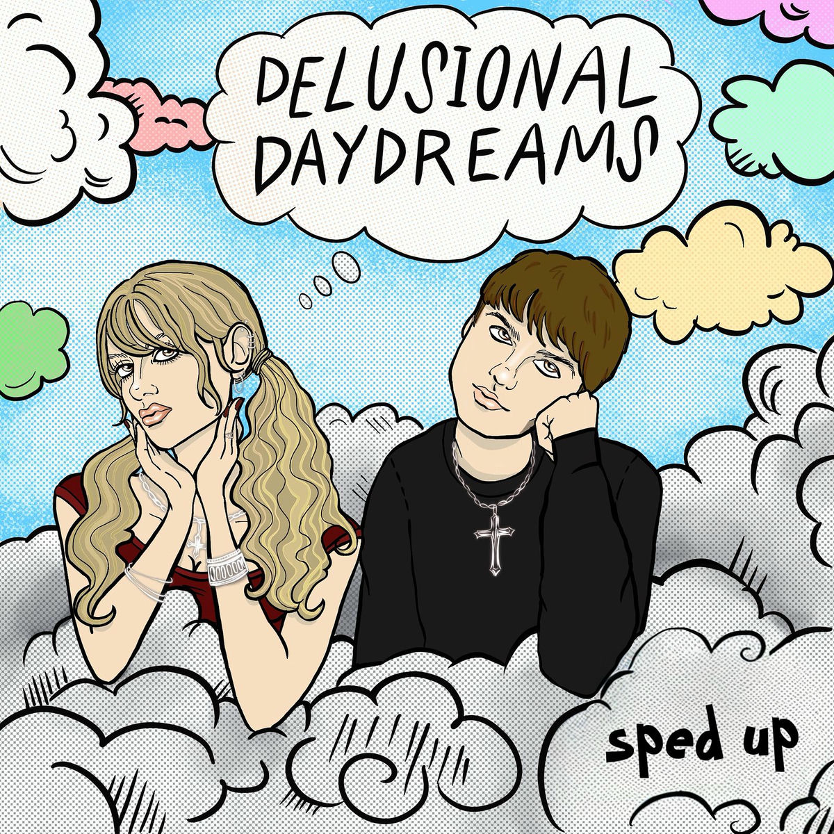 Album cover of Delusional Daydreams (Sped Up)