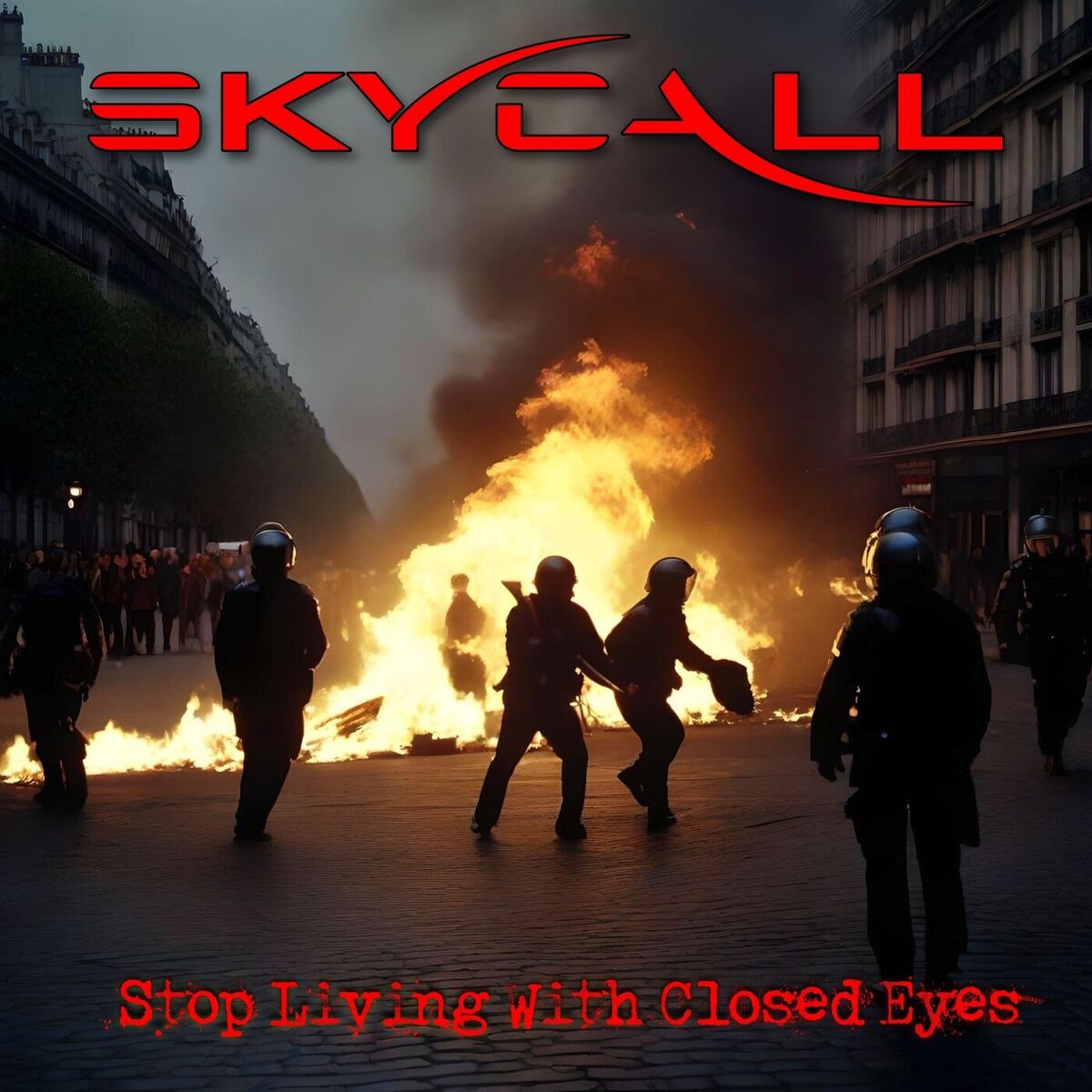 Album cover of Stop living with closed eyes