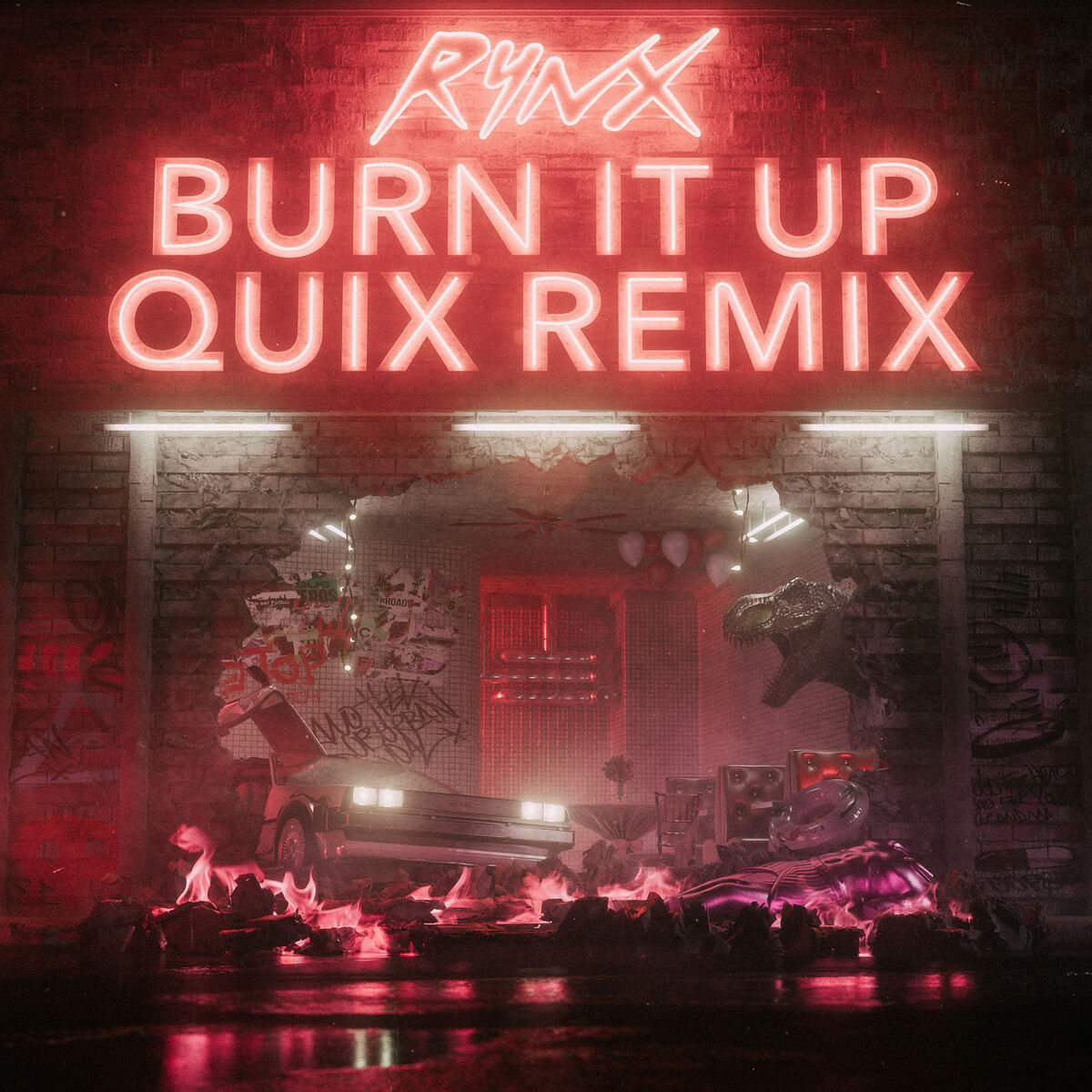 Album cover of Burn It Up (QUIX Remix)