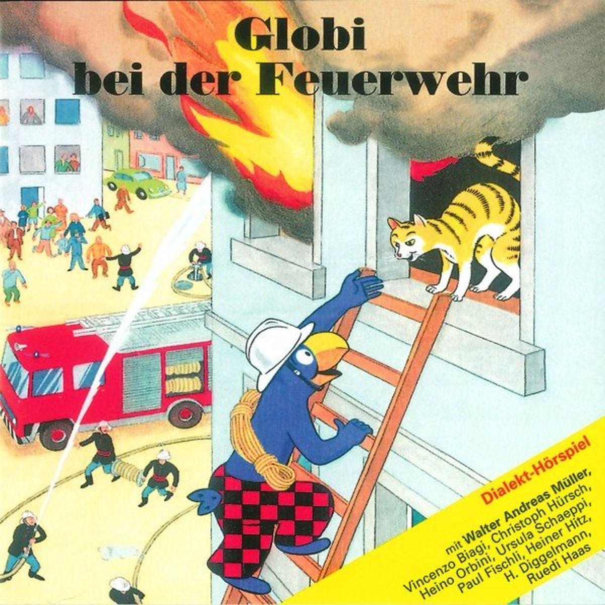 Album cover of Globi bei der Feuerwehr