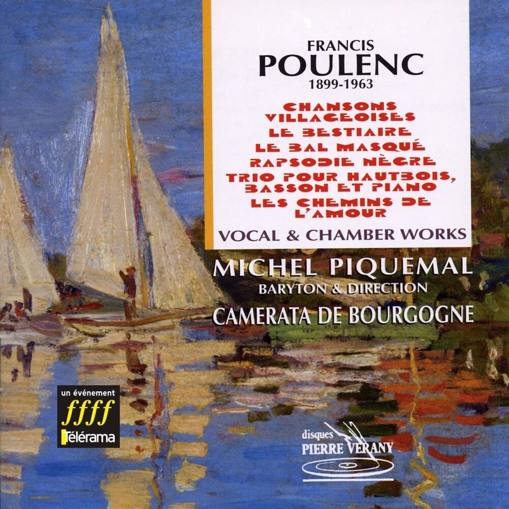 Picture of Poulenc : œuvres vocales & musique de chambre
