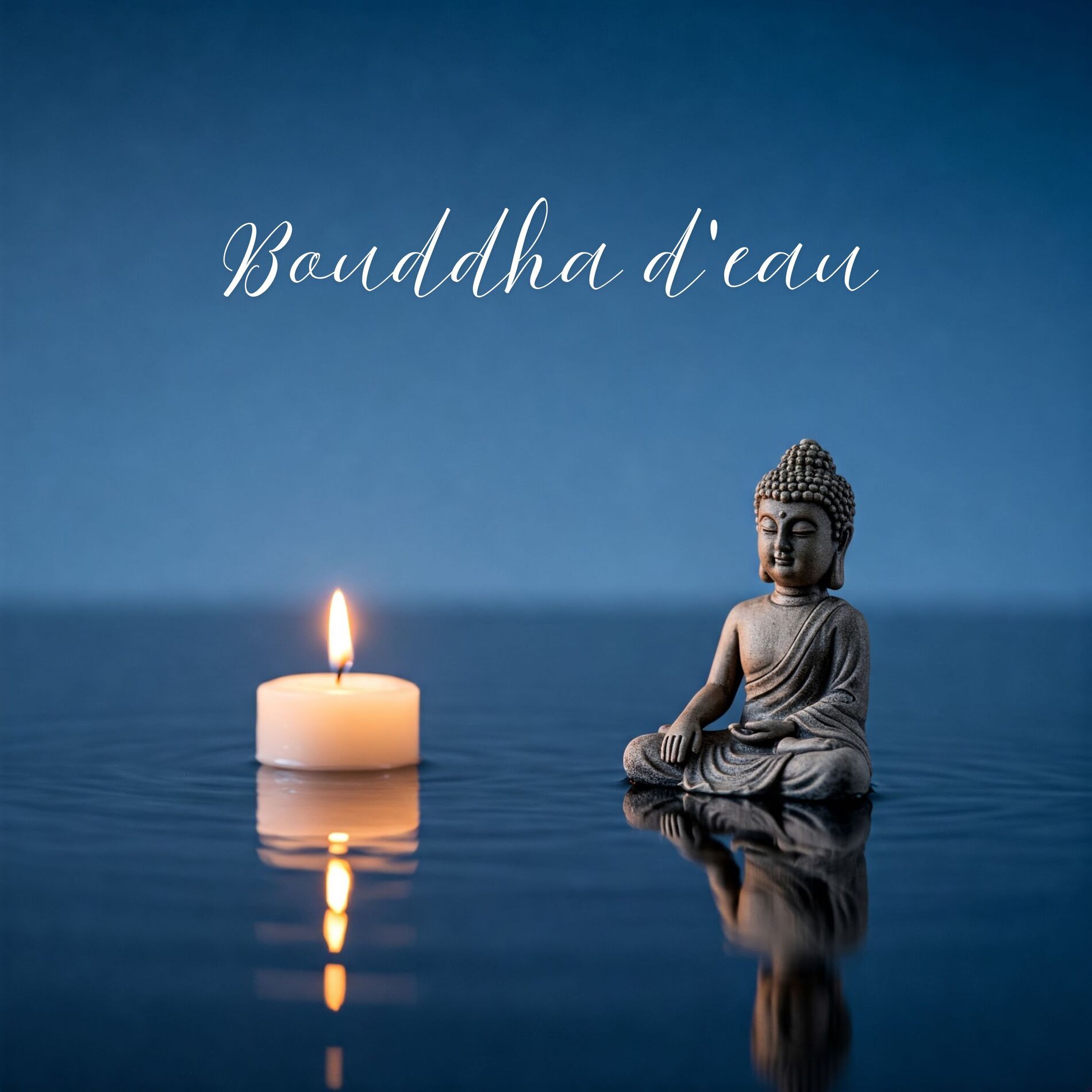 Album cover of Bouddha d'eau: Séance de méditation et de respiration apaisante avec des bruits d'eau