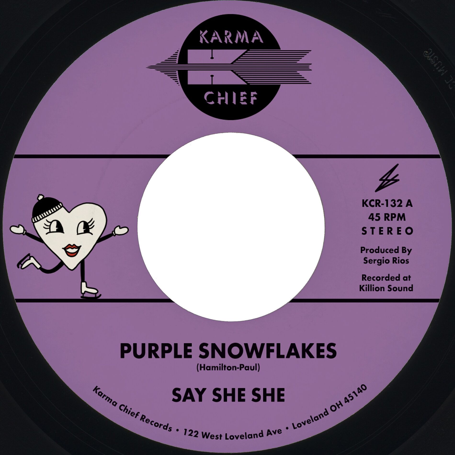 Album cover of Purple Snowflakes / This Wintertime