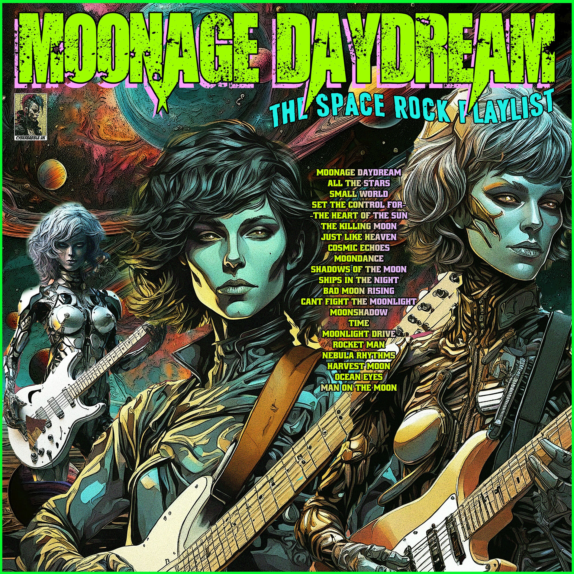 Album cover of Moonage Daydream - The Space Rock Playlist