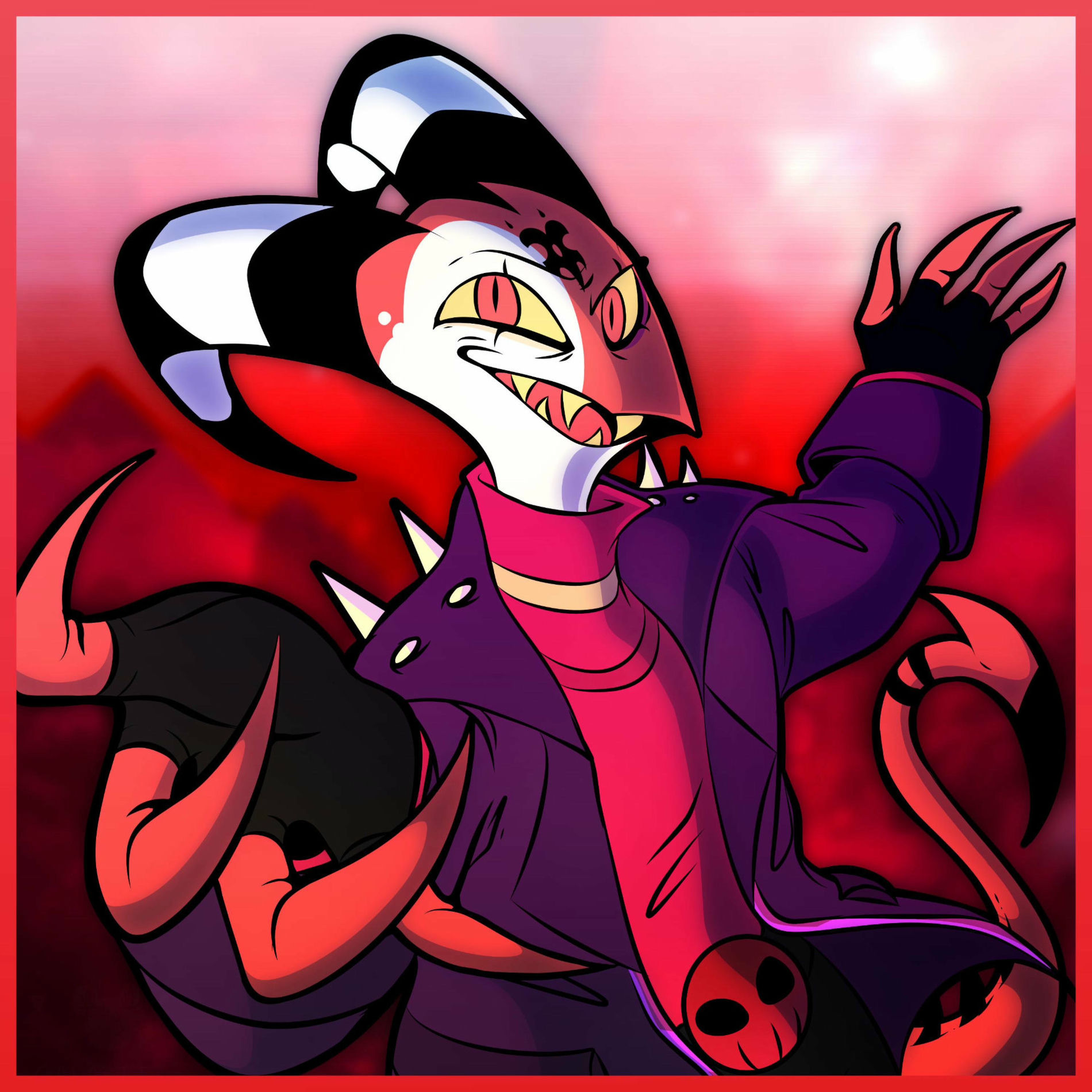 Album cover of Helluva Boss Blitzo Fan Song: Fall Into Me (feat. Preston & Roland)