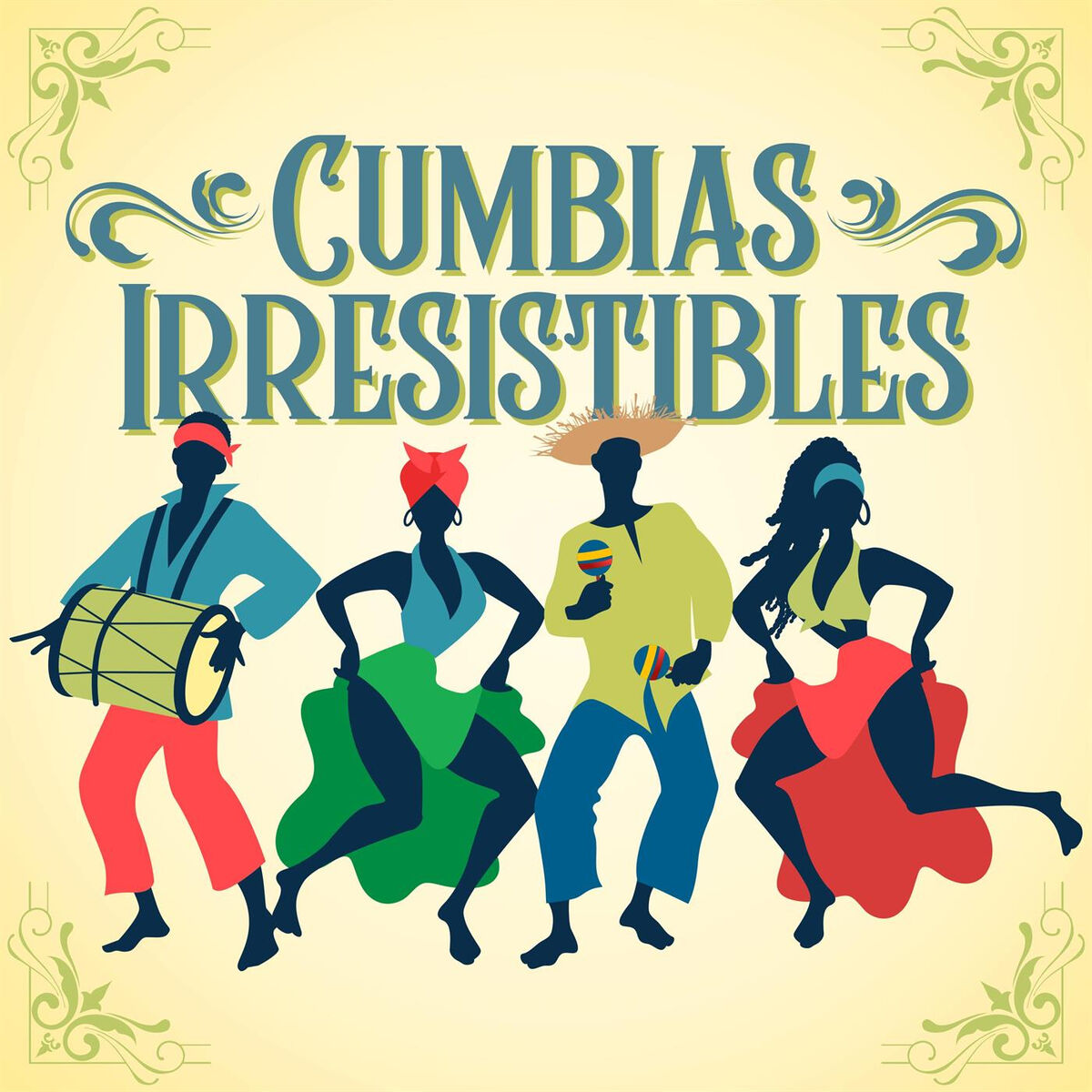 Album cover of Cumbias Irresistibles