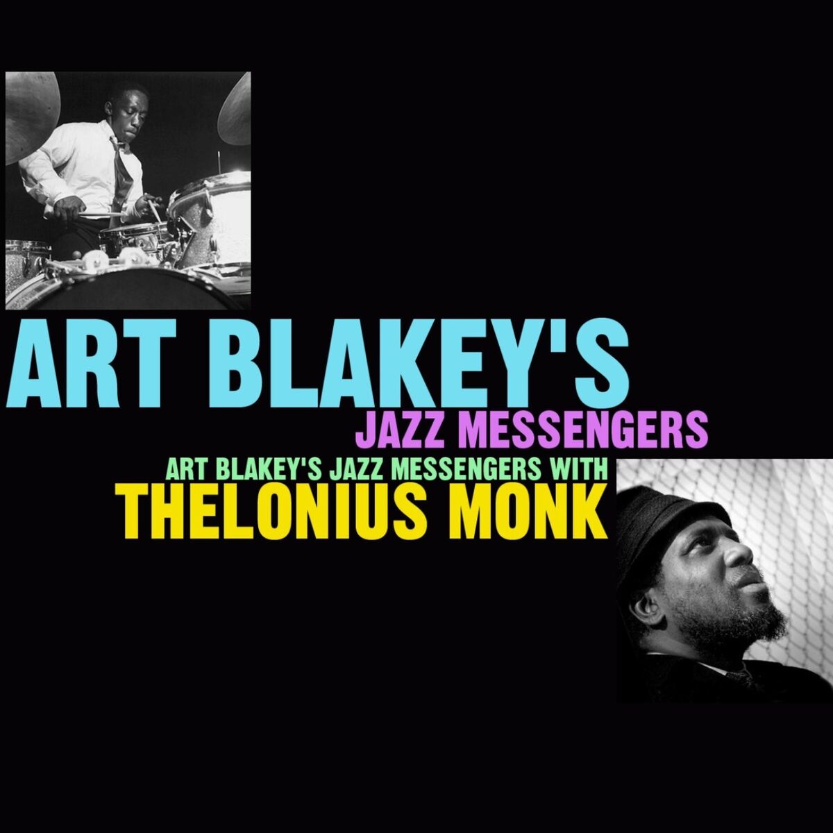 Album cover of Art Blakey's Jazz Messengers With Thelonius Monk
