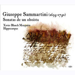 Cover of Giuseppe Sammartini: Sonatas de un Oboísta