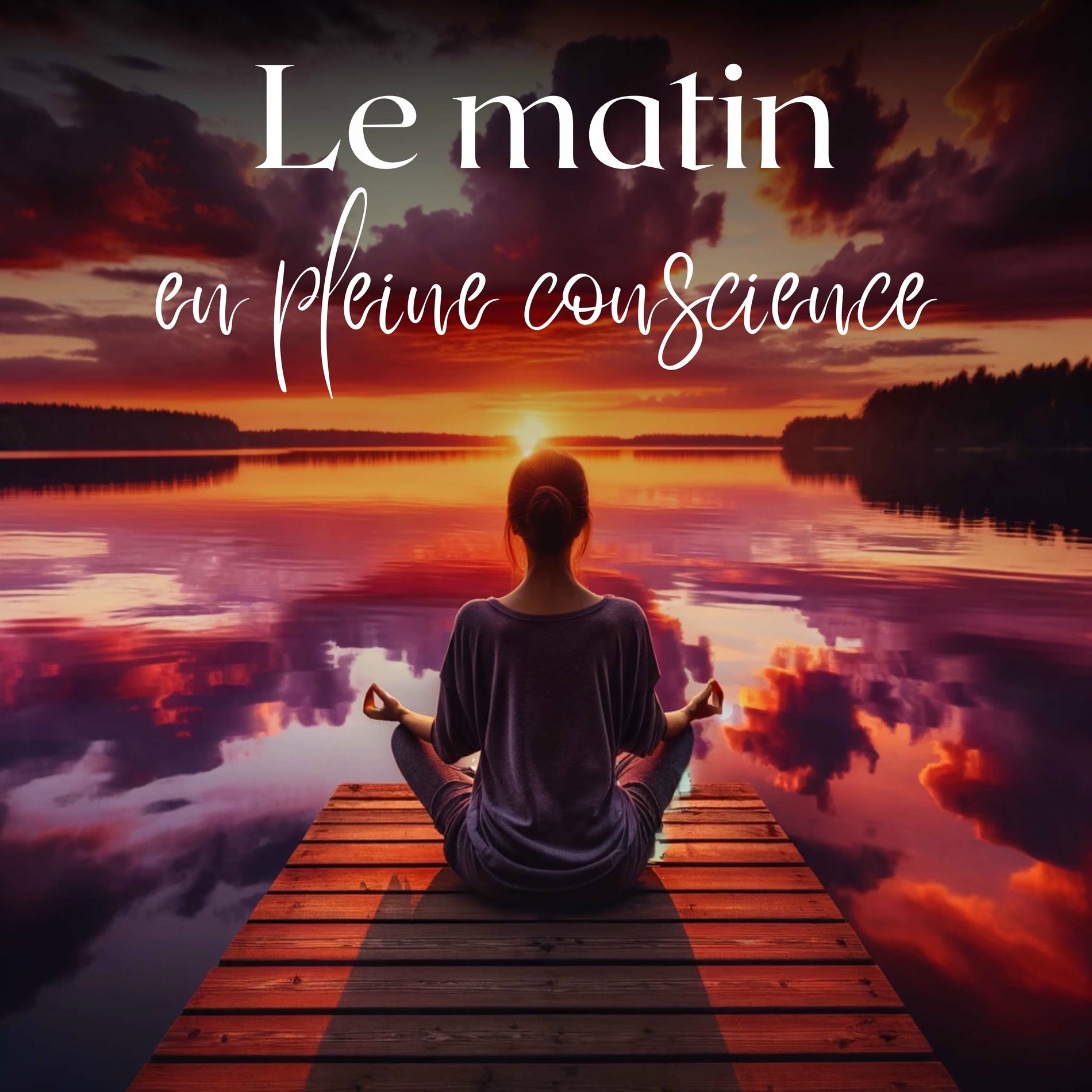 Album cover of Le matin en pleine conscience: Routine calme pour la méditation et la relaxation au lever du soleil