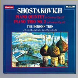 Cover of Shostakovich: Piano Quintet & Piano Trio No. 2