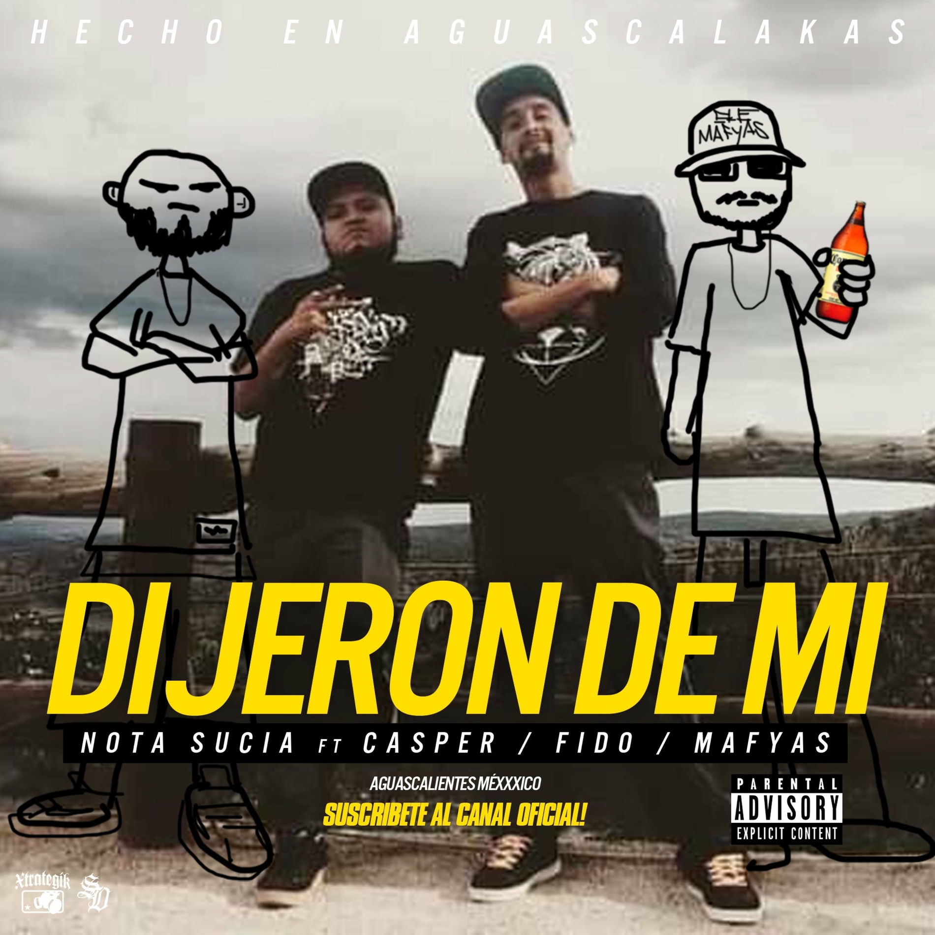 Album cover of dijeron de mi (feat. Mafyas, Fido & Casper)