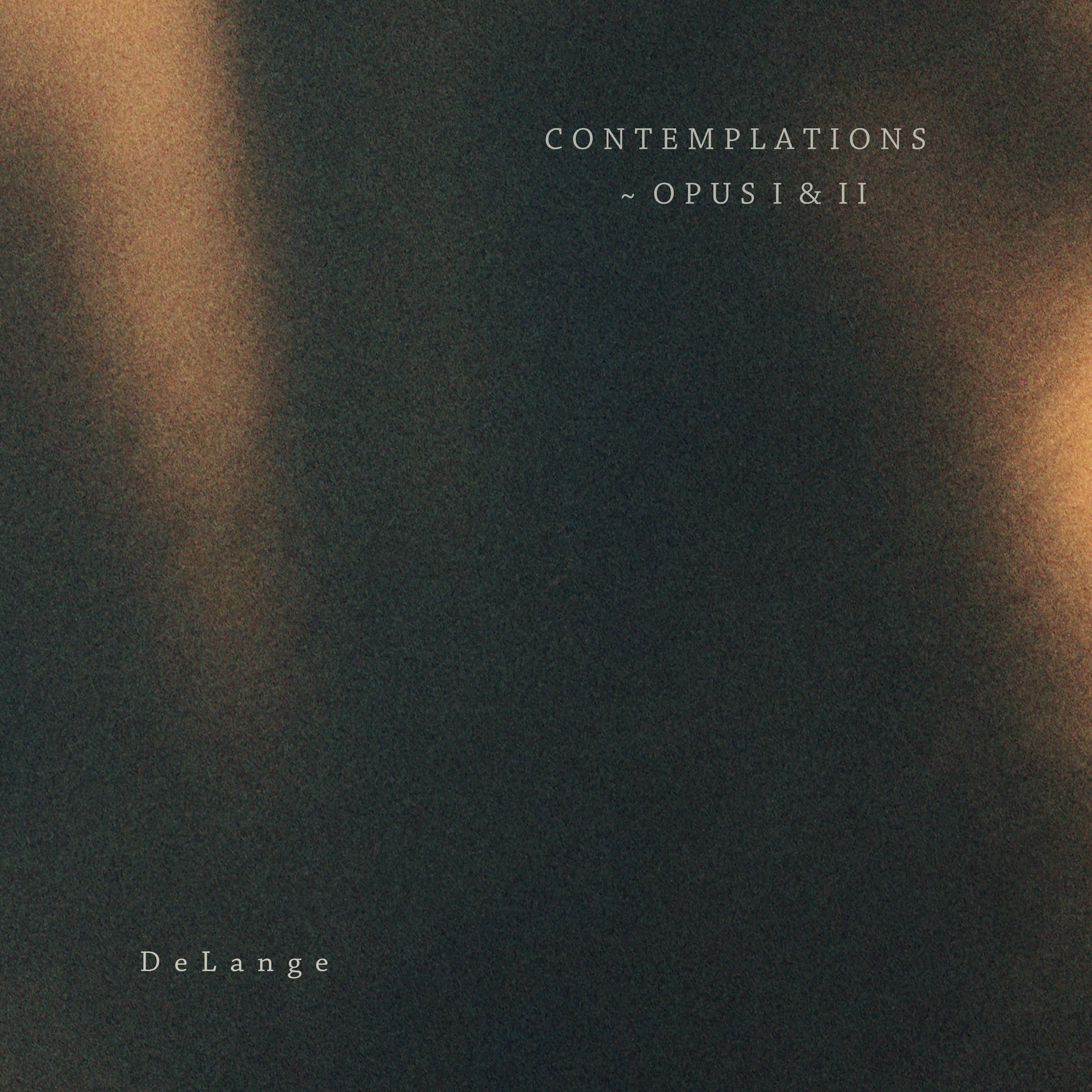 Album cover of Contemplations ~ Opus I & II