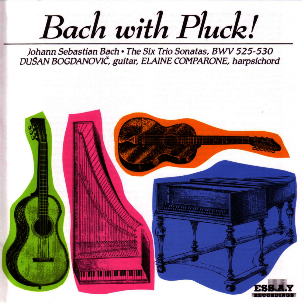 Picture of Bach With Pluck!, Vol. 1: The Six Trio Sonatas, BWV 525-530