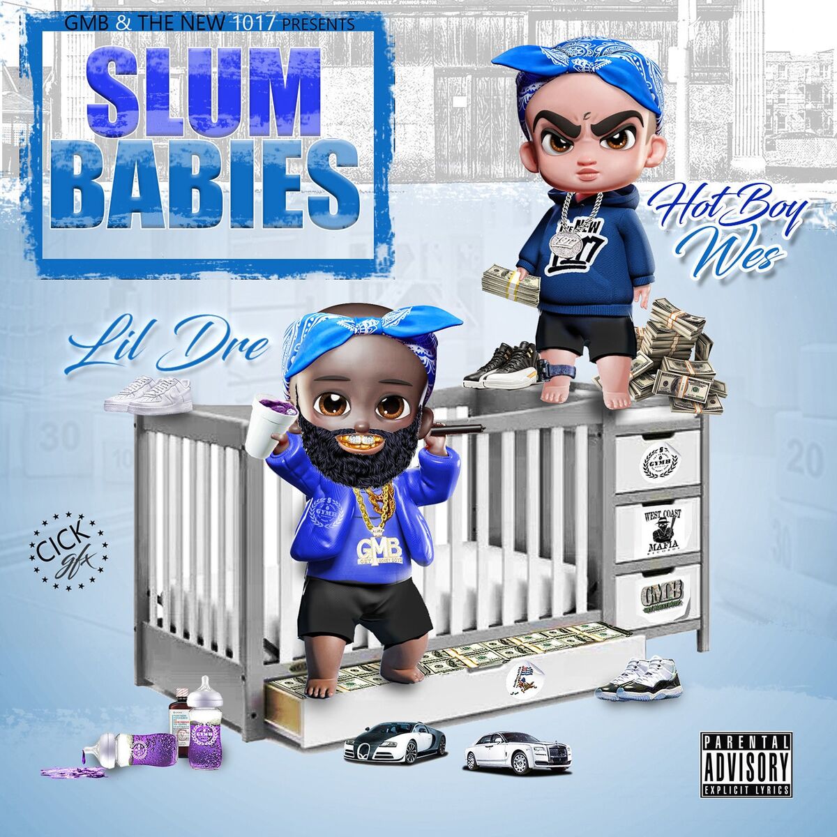 Album cover of Slum Babies