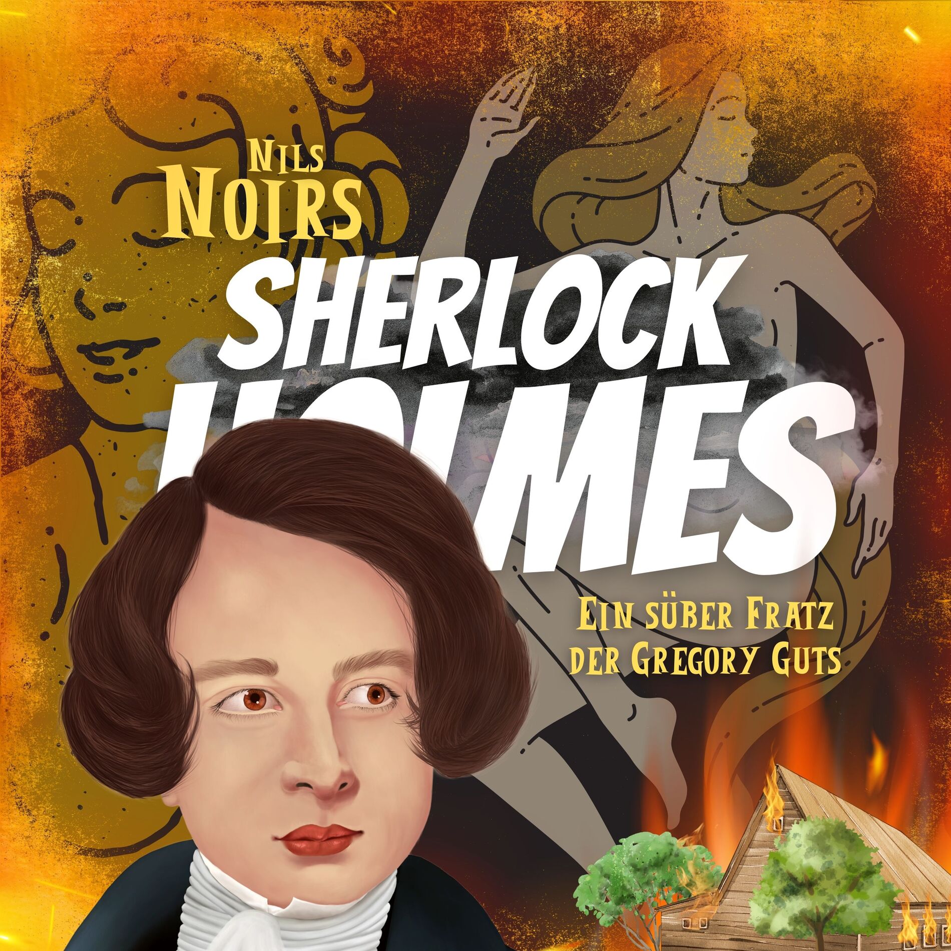 Album cover of Nils Noirs Sherlock Holmes, Staffel 4 Folge 3: Ein süßer Fratz der Gregory Guts