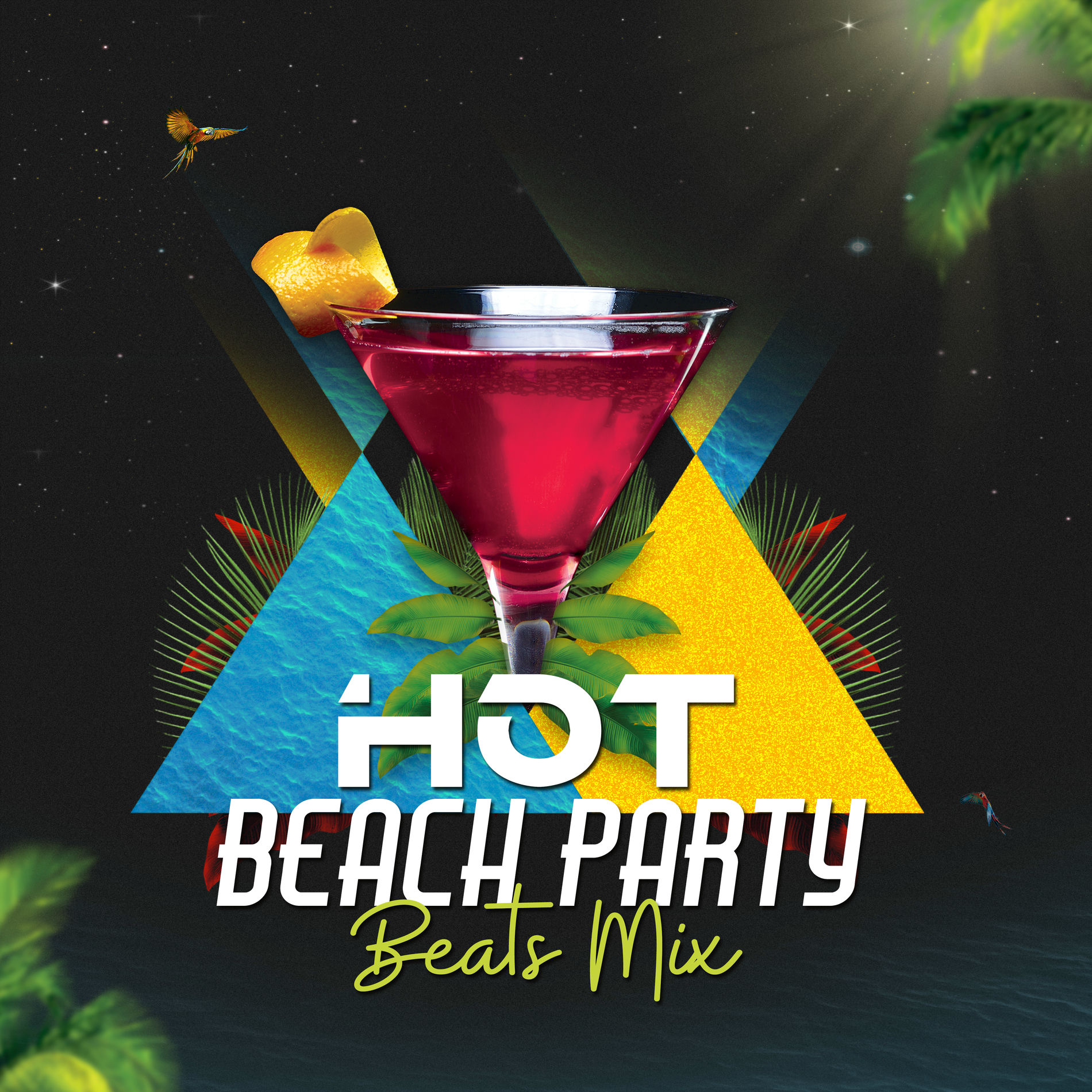 Album cover of Hot Beach Party Beats Mix: Top 15 Chillout Summer Time Hits in 2019, Vacation Beach Bar Dance Party, Tropical Holidays Chill Music