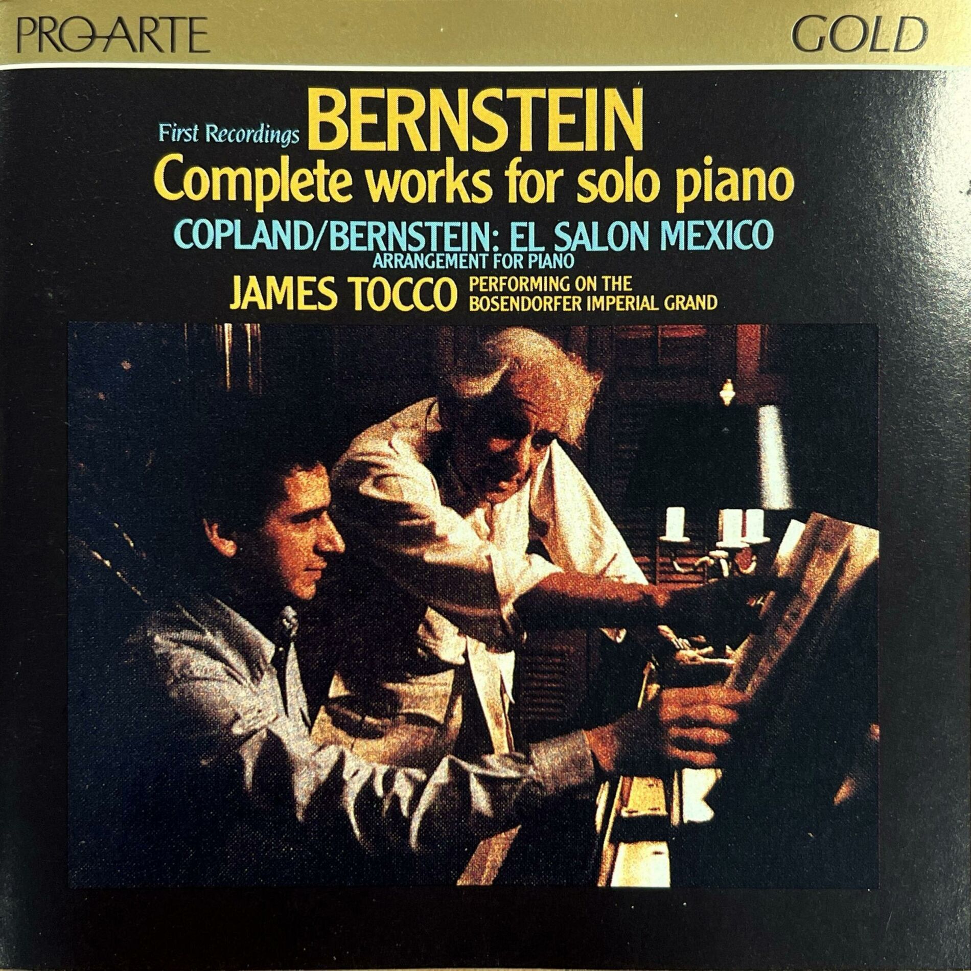 Album cover of Bernstein: Complete Works for Solo Piano