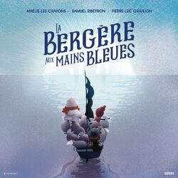 Cover of La bergère aux mains bleues