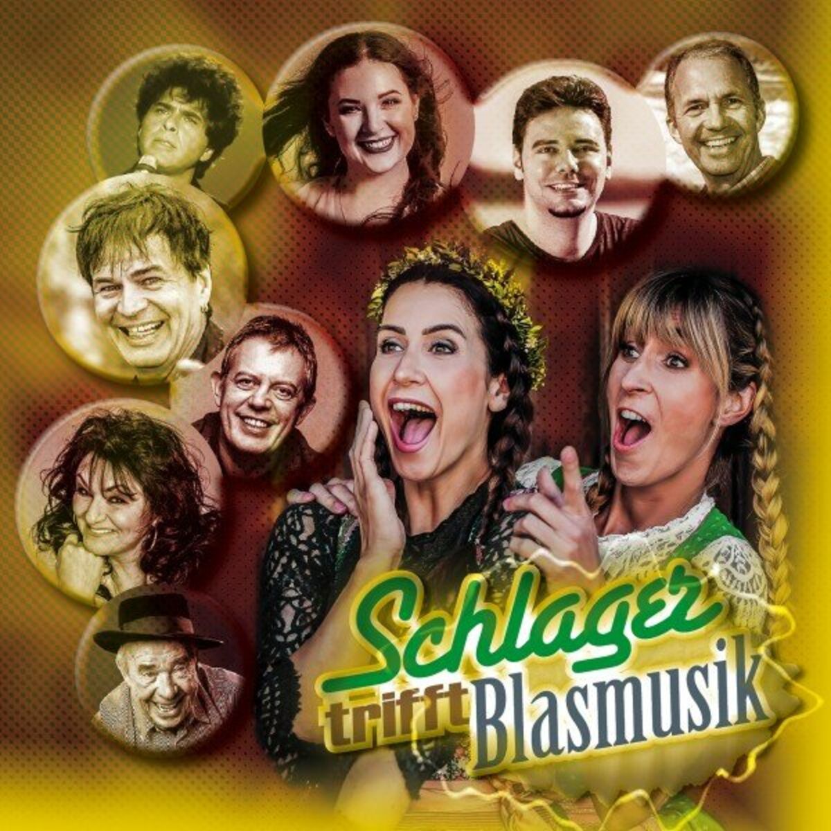 Album cover of Schlager trifft Blasmusik