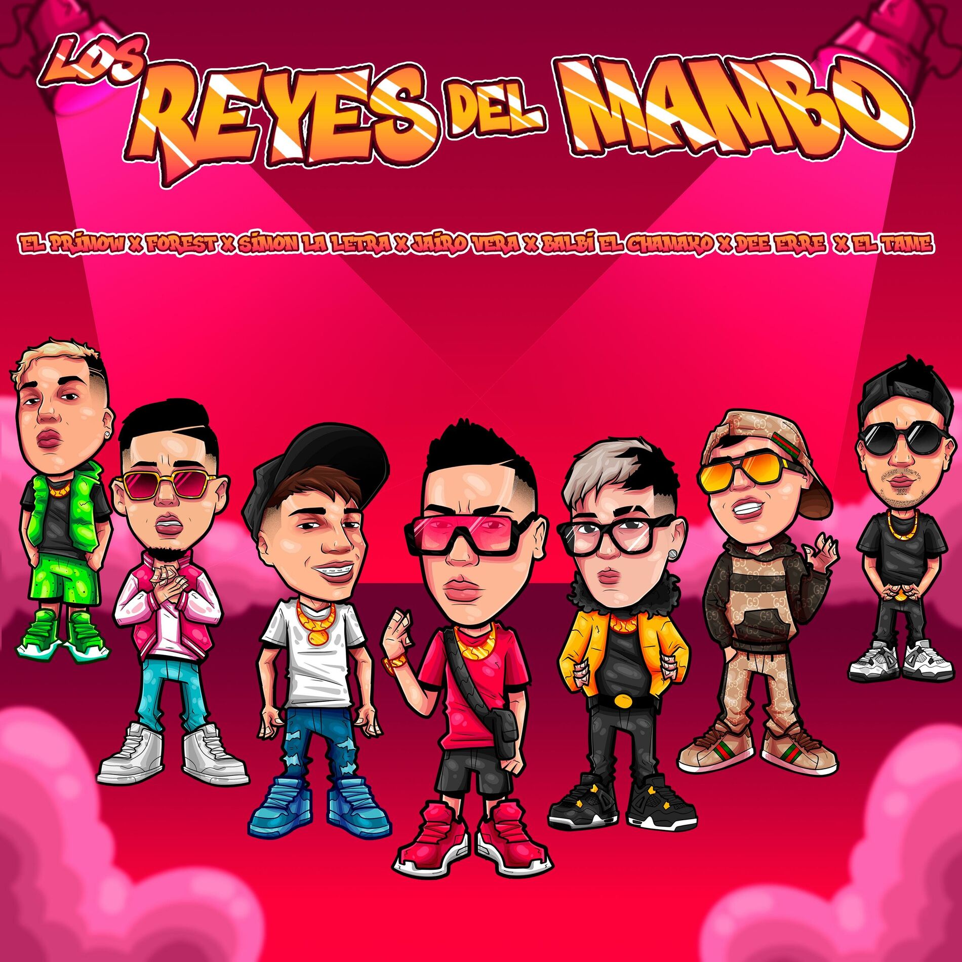 Album cover of Los Reyes Del Mambo (feat. Forest, Balbi El Chamako, Simon la Letra, Tame & DE ERRE)