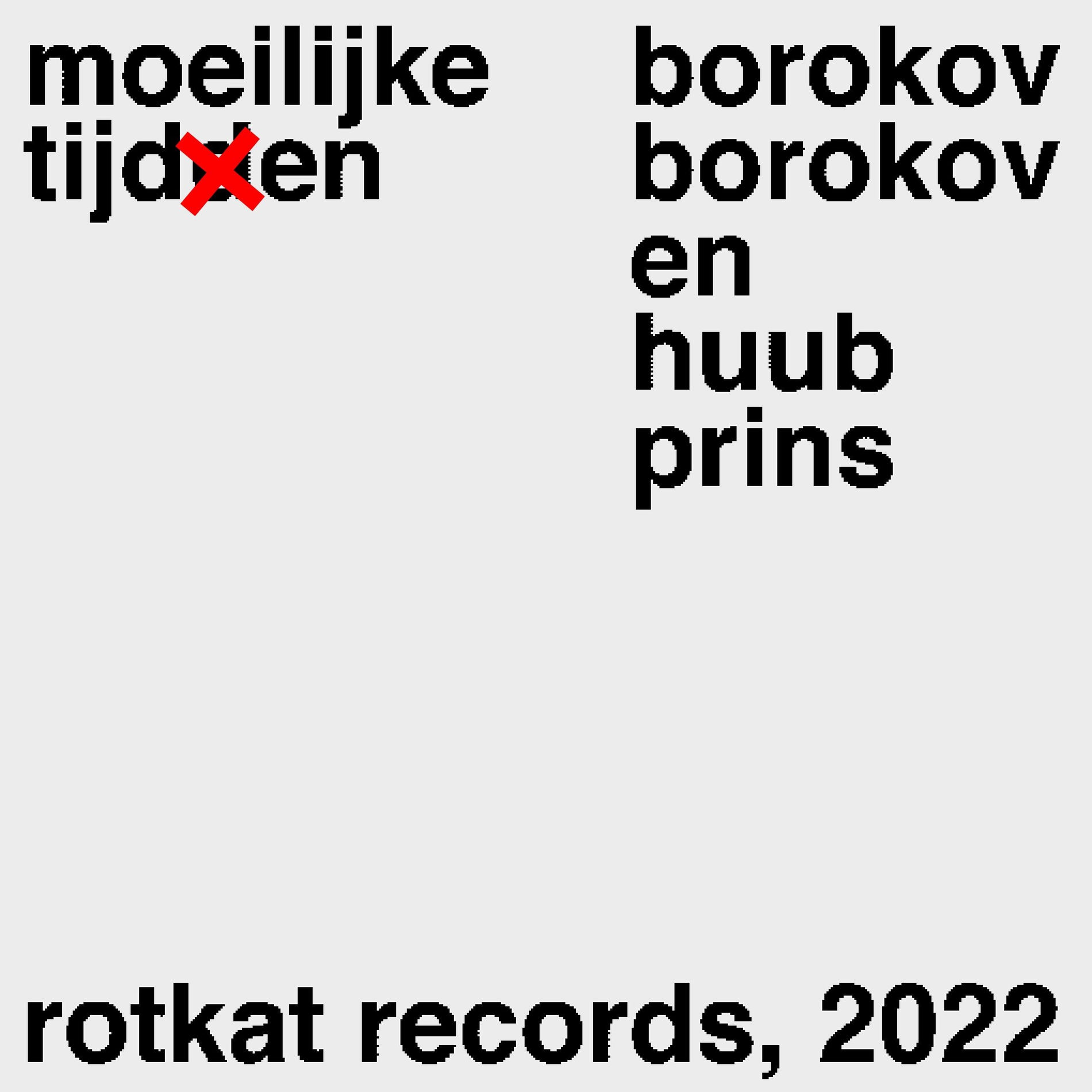 Album cover of Moeilijke Tijden (Single)