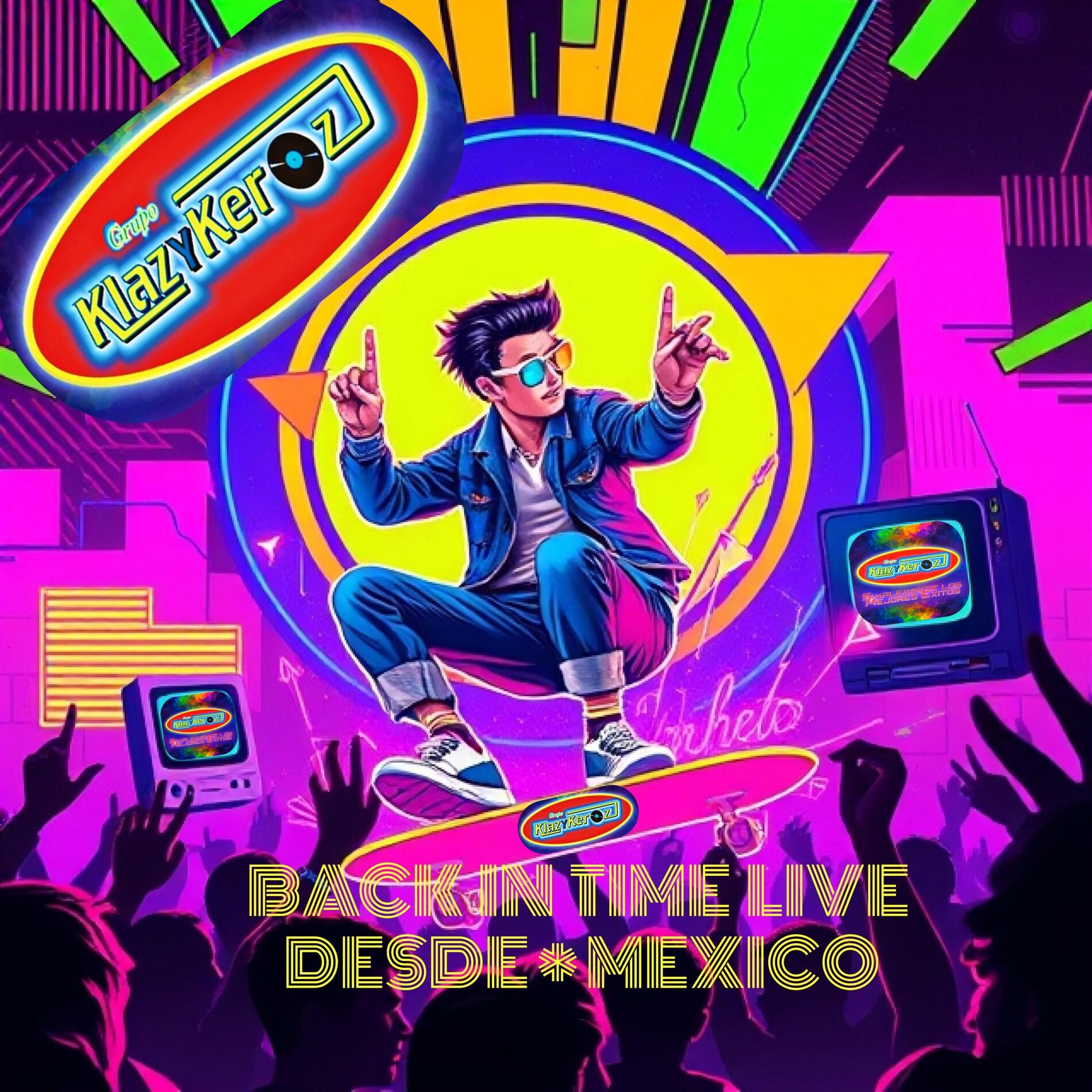 Album cover of Back in time live desde Mexico