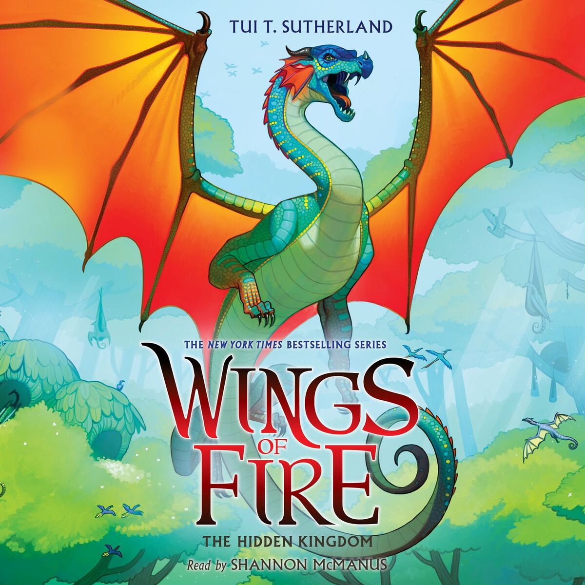 Album cover of The Hidden Kingdom - Wings of Fire 3 (Unabridged)