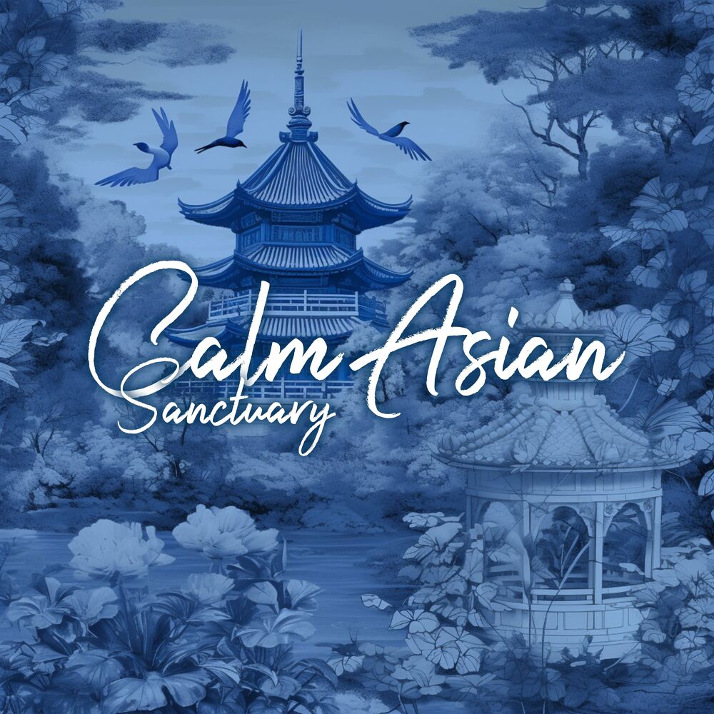 Picture of Calm Asian Sanctuary: Buddha Meditation in Sunset