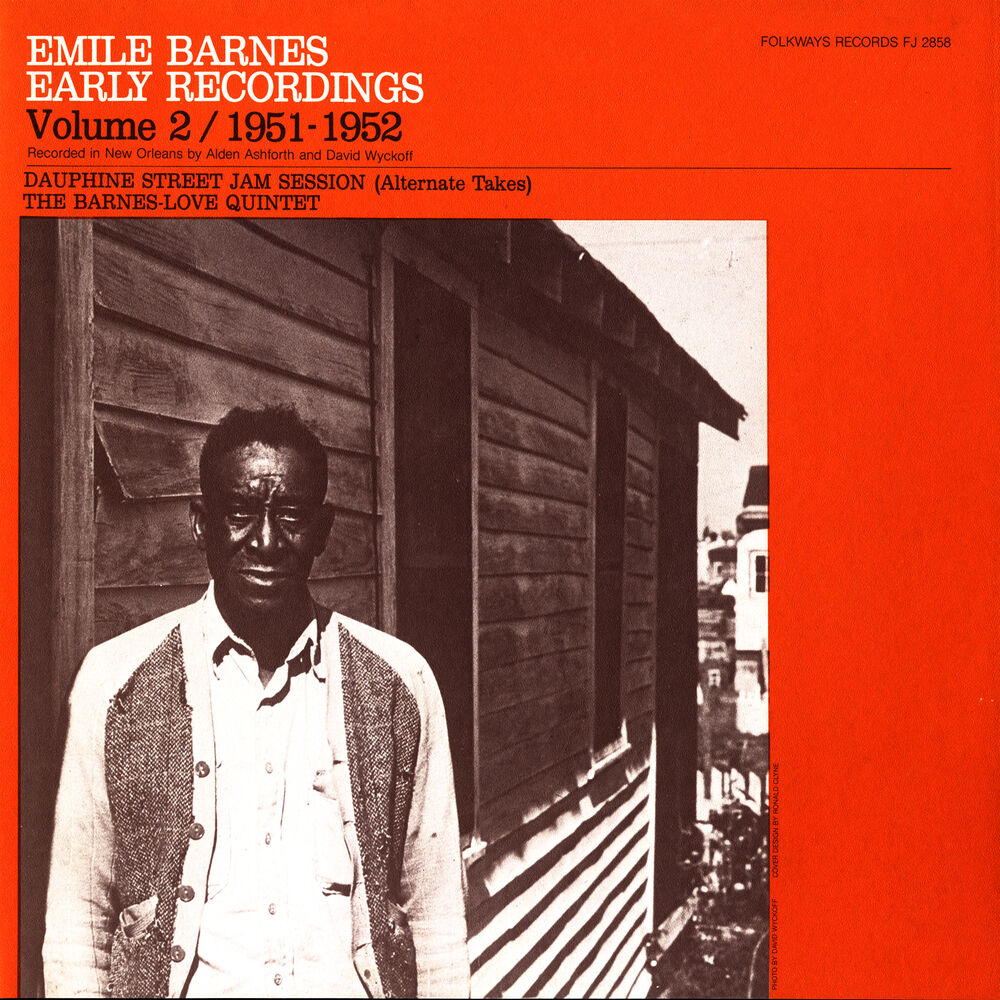 Picture of Emile Barnes: Early Recordings, Vol. 2 (1951-1952) Dauphine Street Jam Session (Alternate Takes)