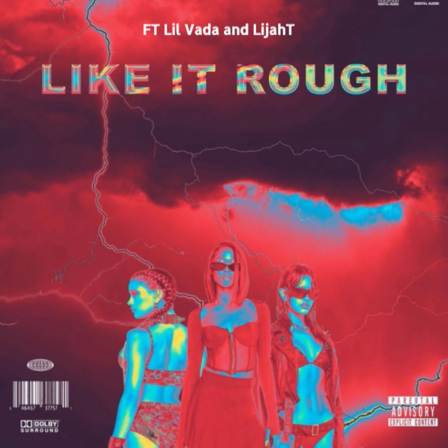 Album cover of Like It Rough (feat. Lil Vada & LijahT)